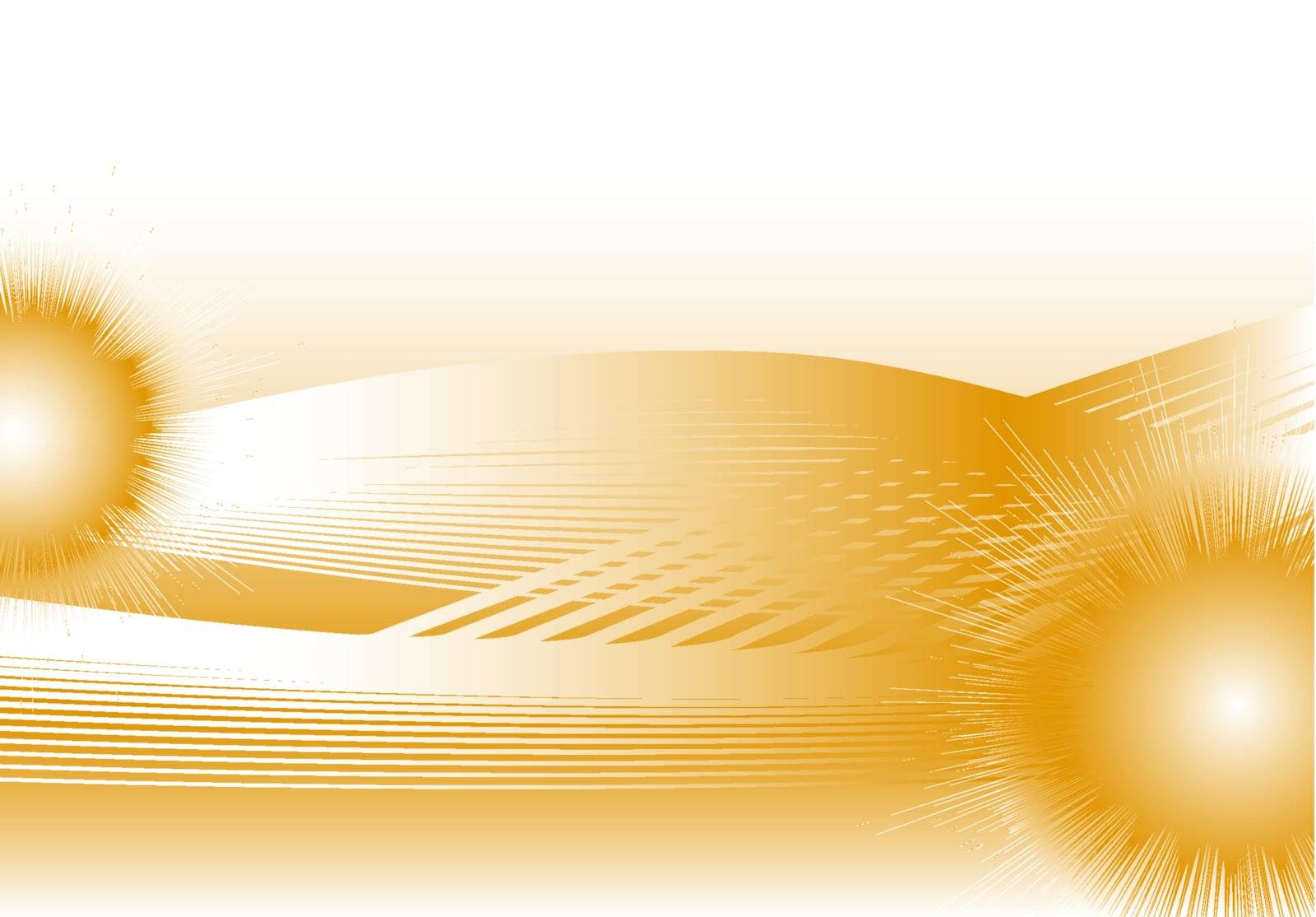 Abstract vector golden background with gradients and stars eps8
