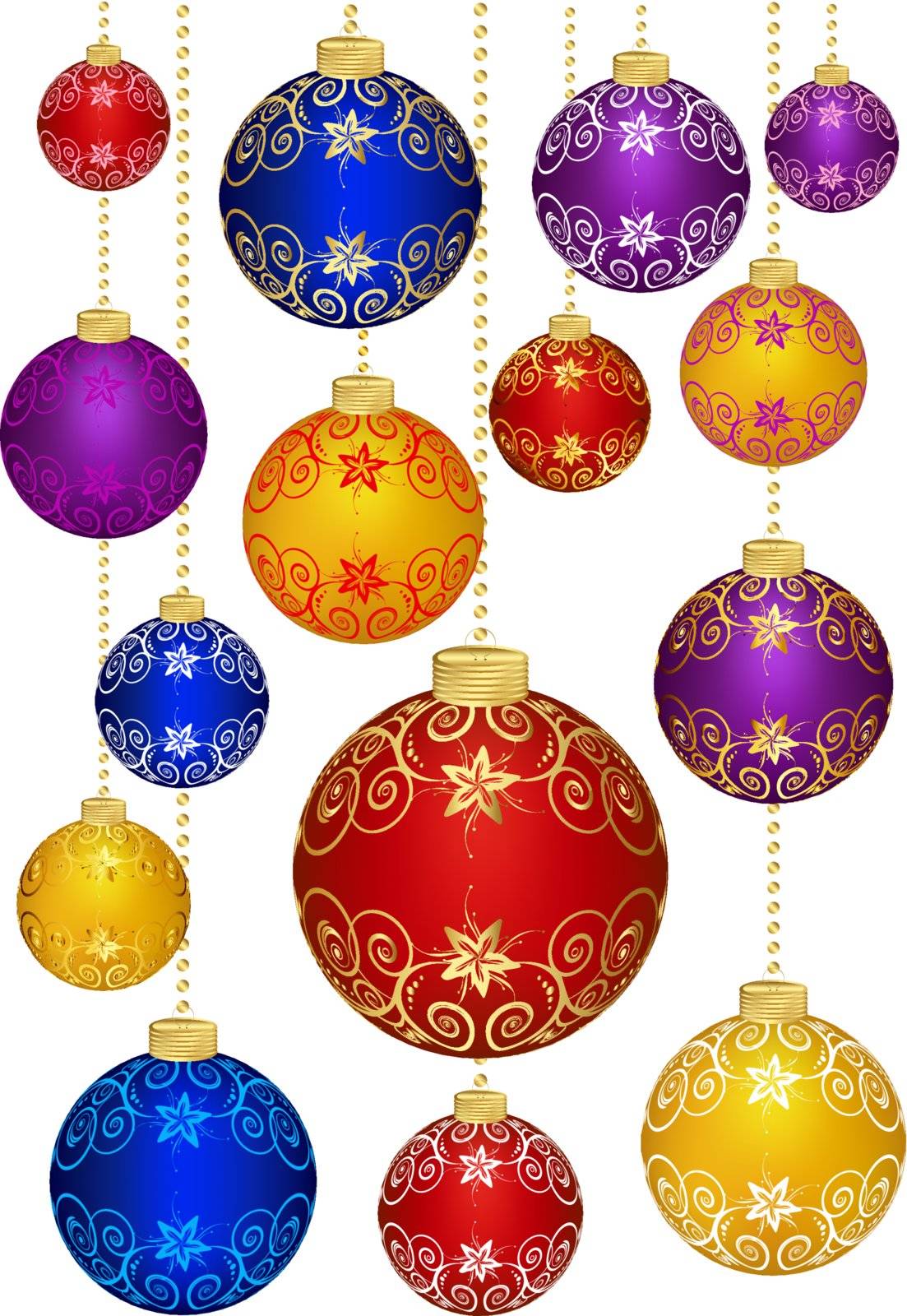 Christmas glass balls by Nobilior