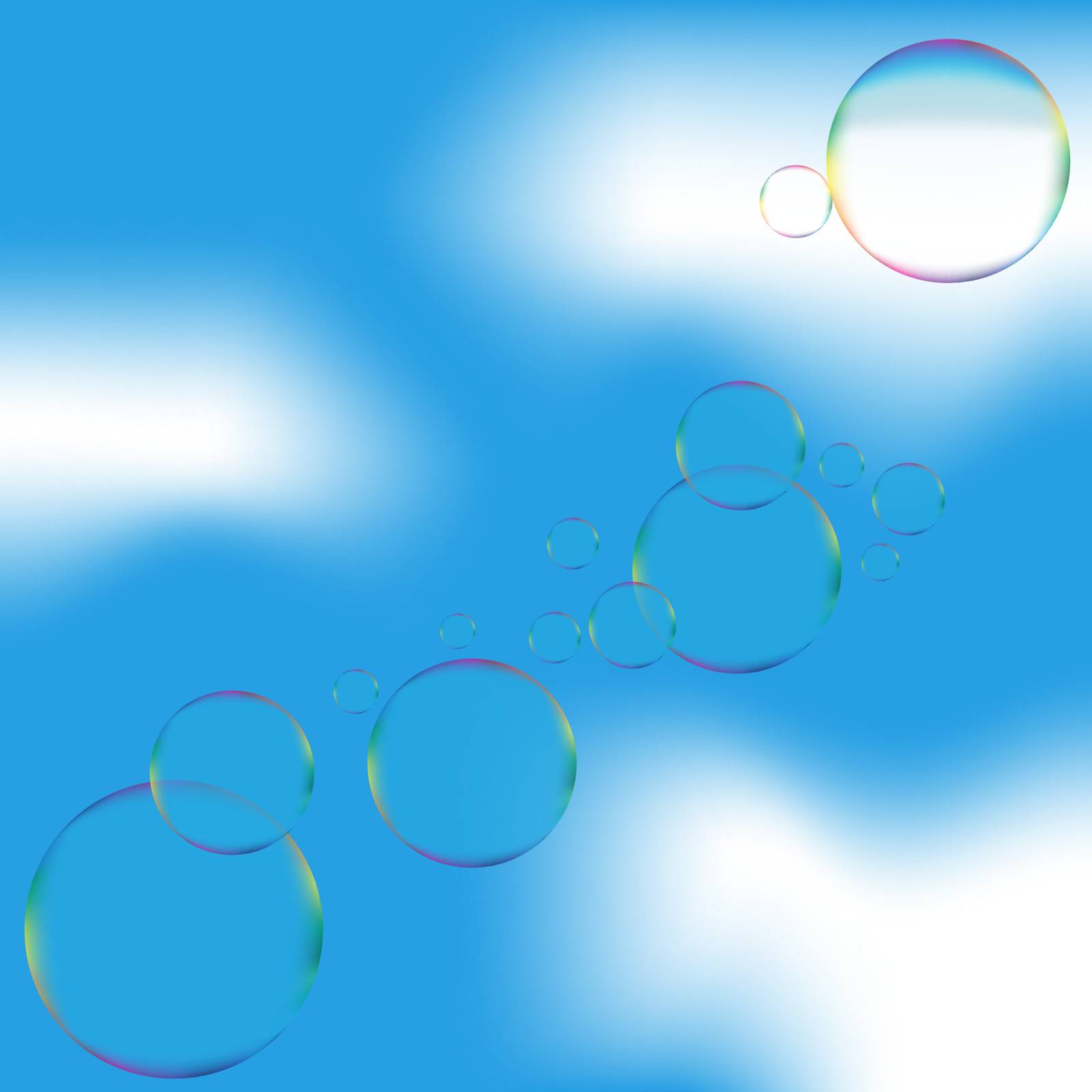 Bubbles on Sky by jamdesign