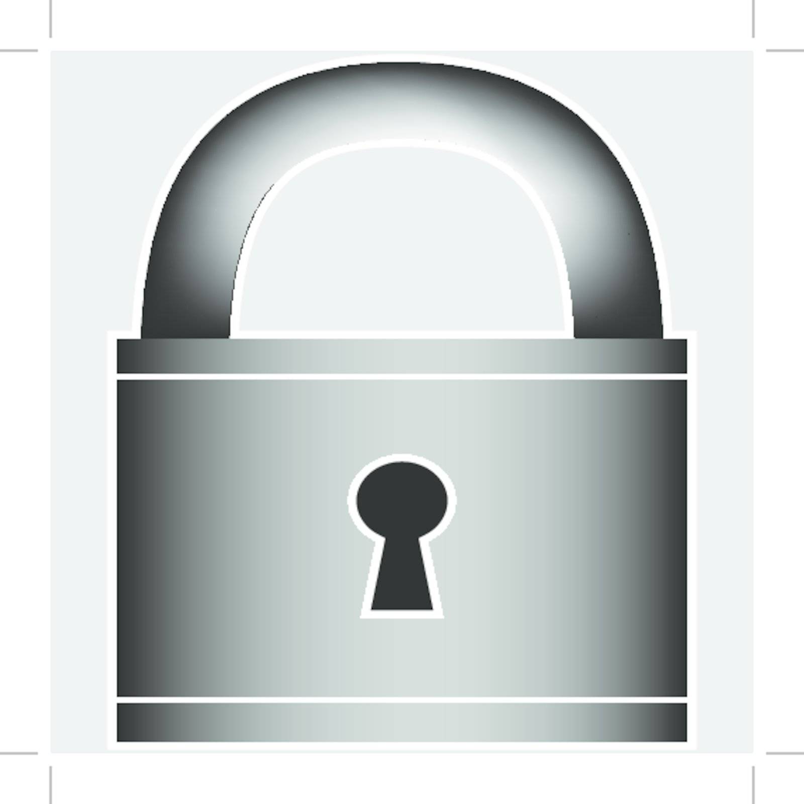 An image of a padlock security icon.