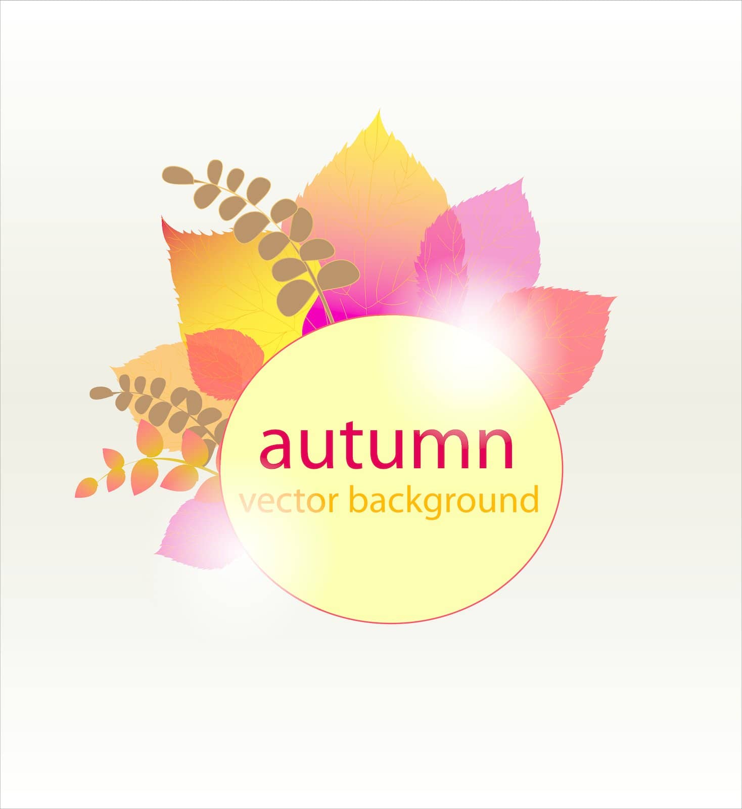 autumn background, eps10