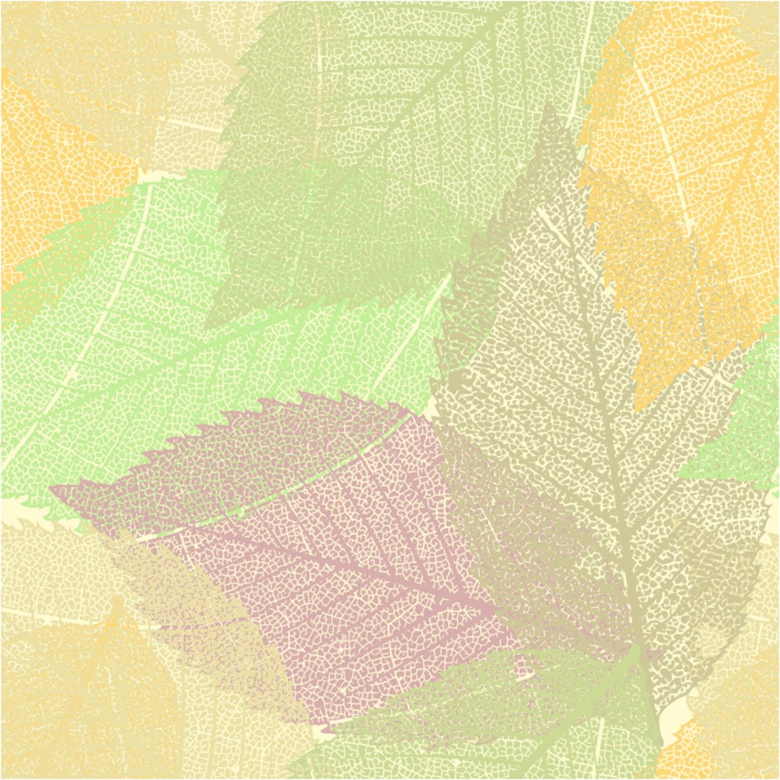 Seamless Autumn background. EPS 8 vector file included