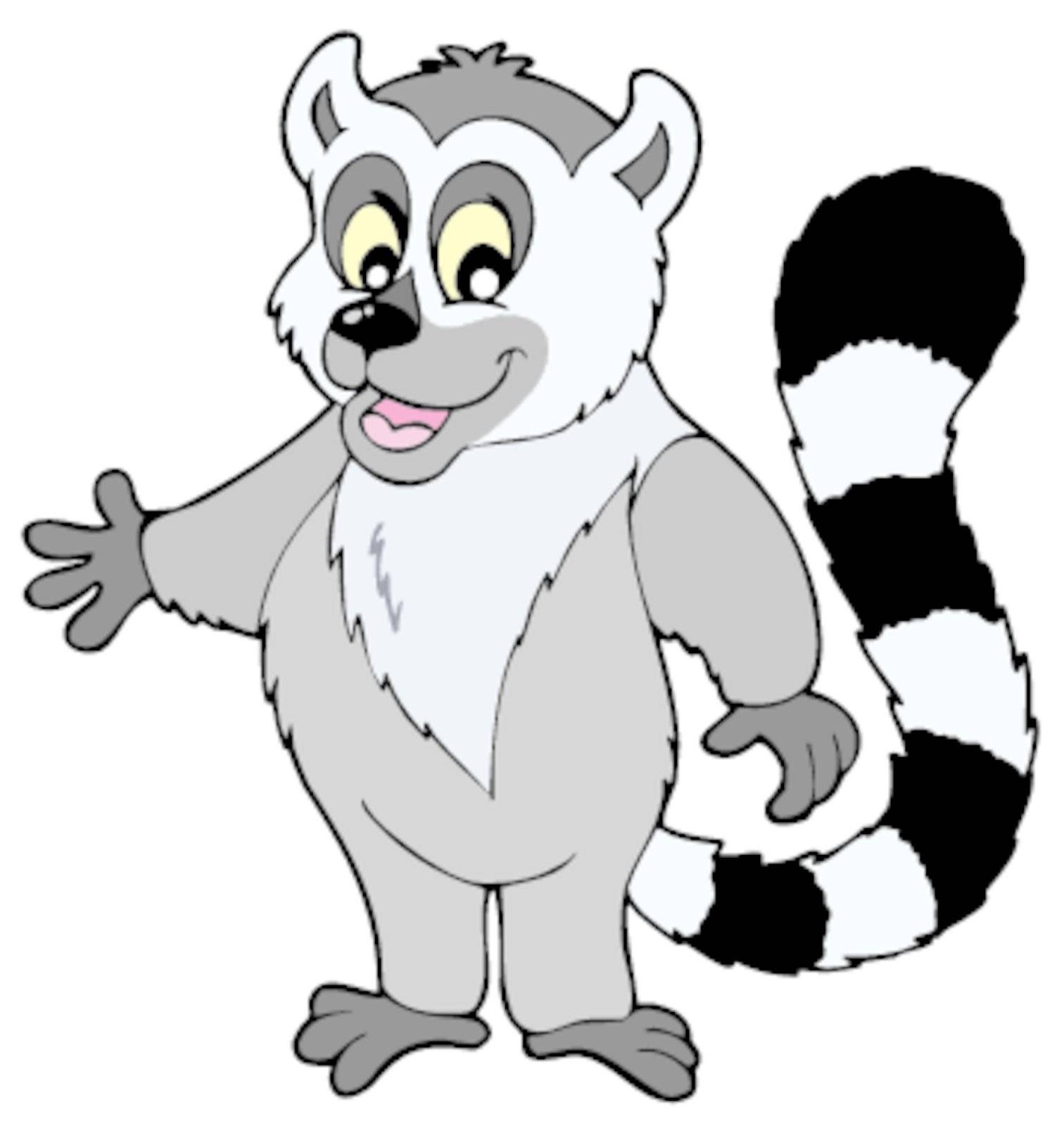Cartoon lemur by clairev