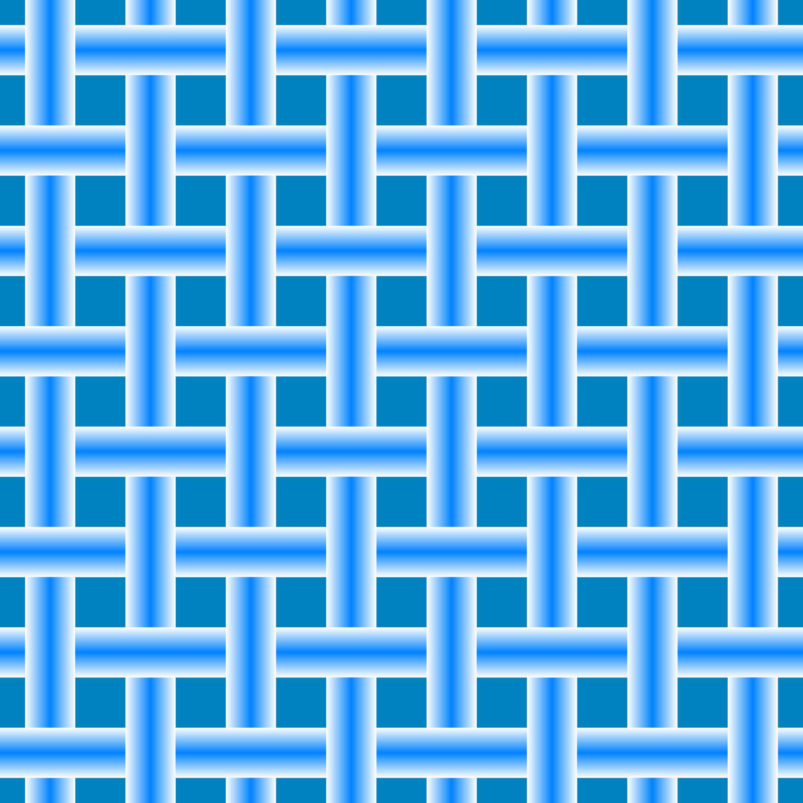 blue seamless horizontal mesh, abstract texture; vector art illustration
