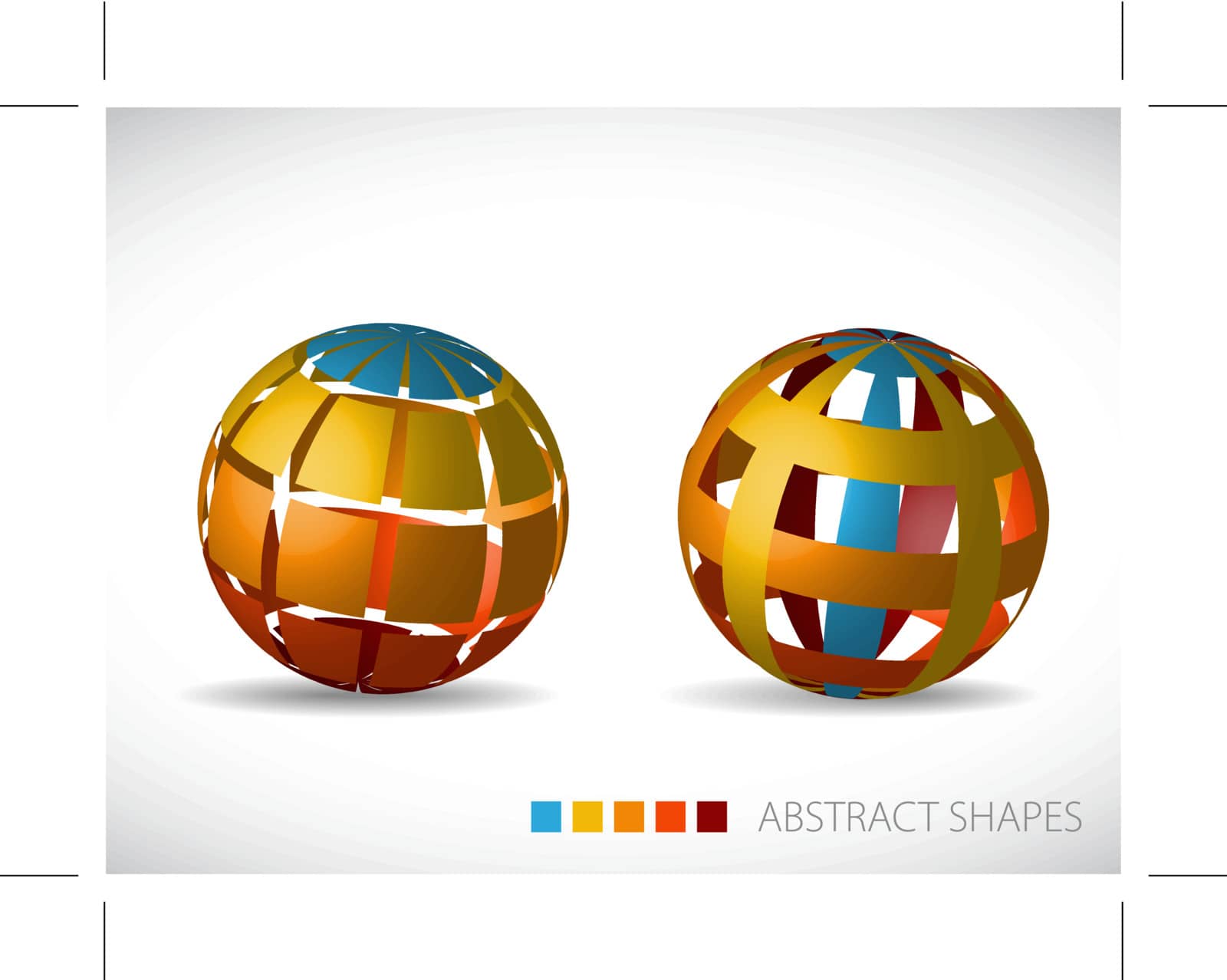 Collection of abstract spheres by orson