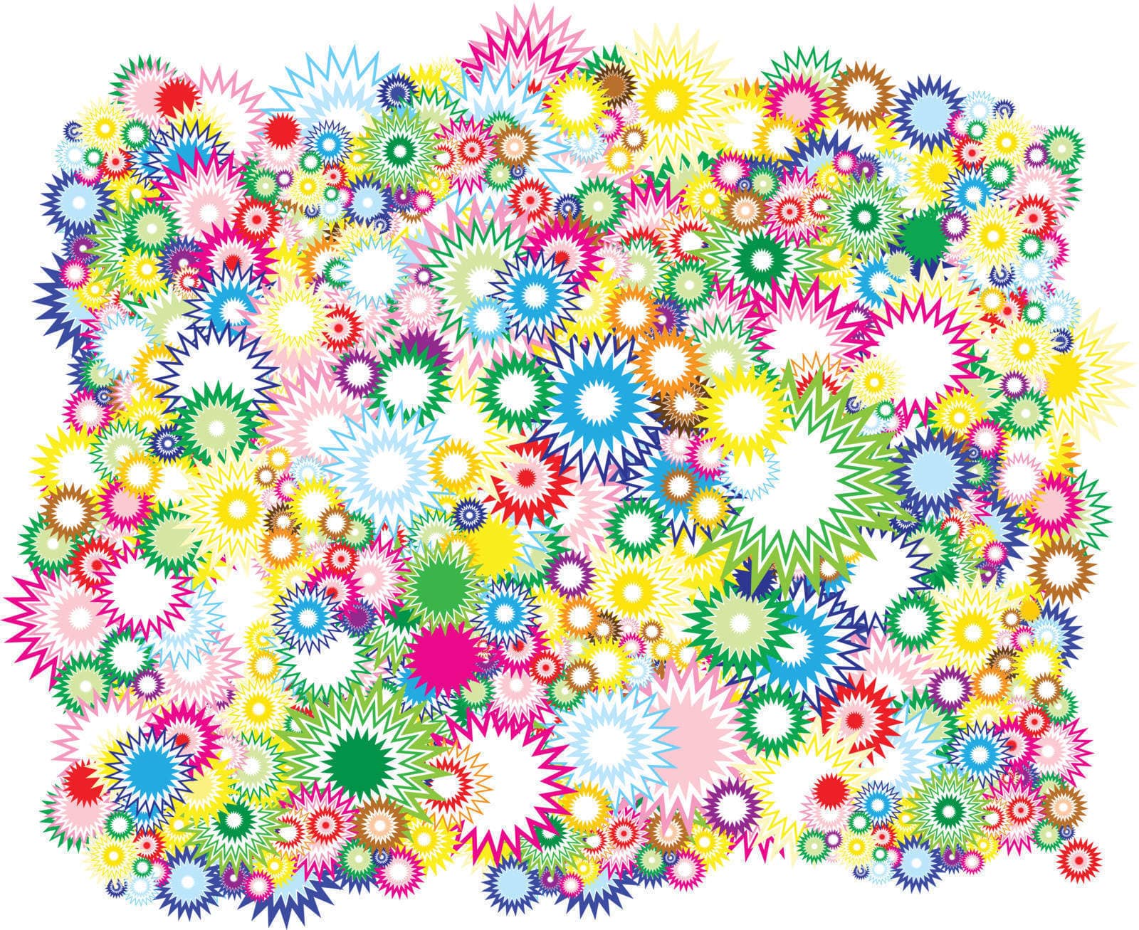 Vivid circles background  by orson