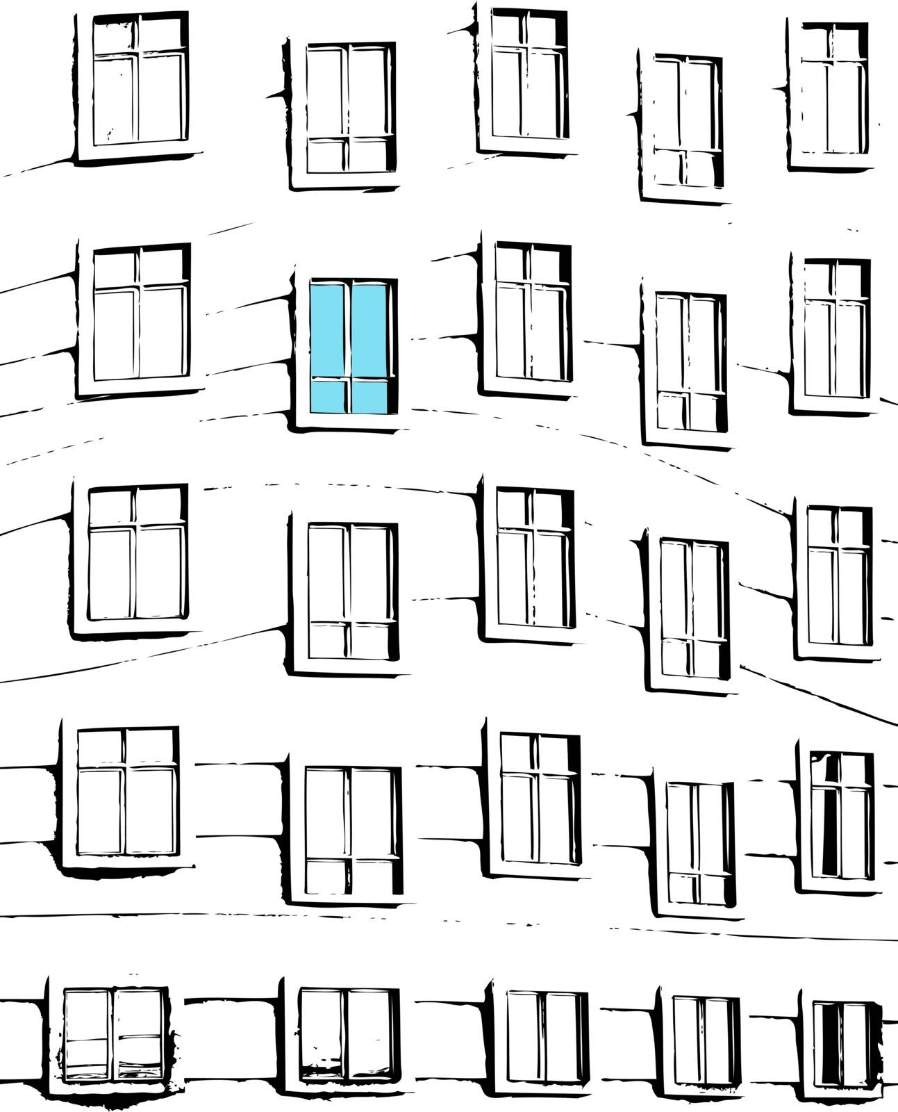 abstract windows  by orson