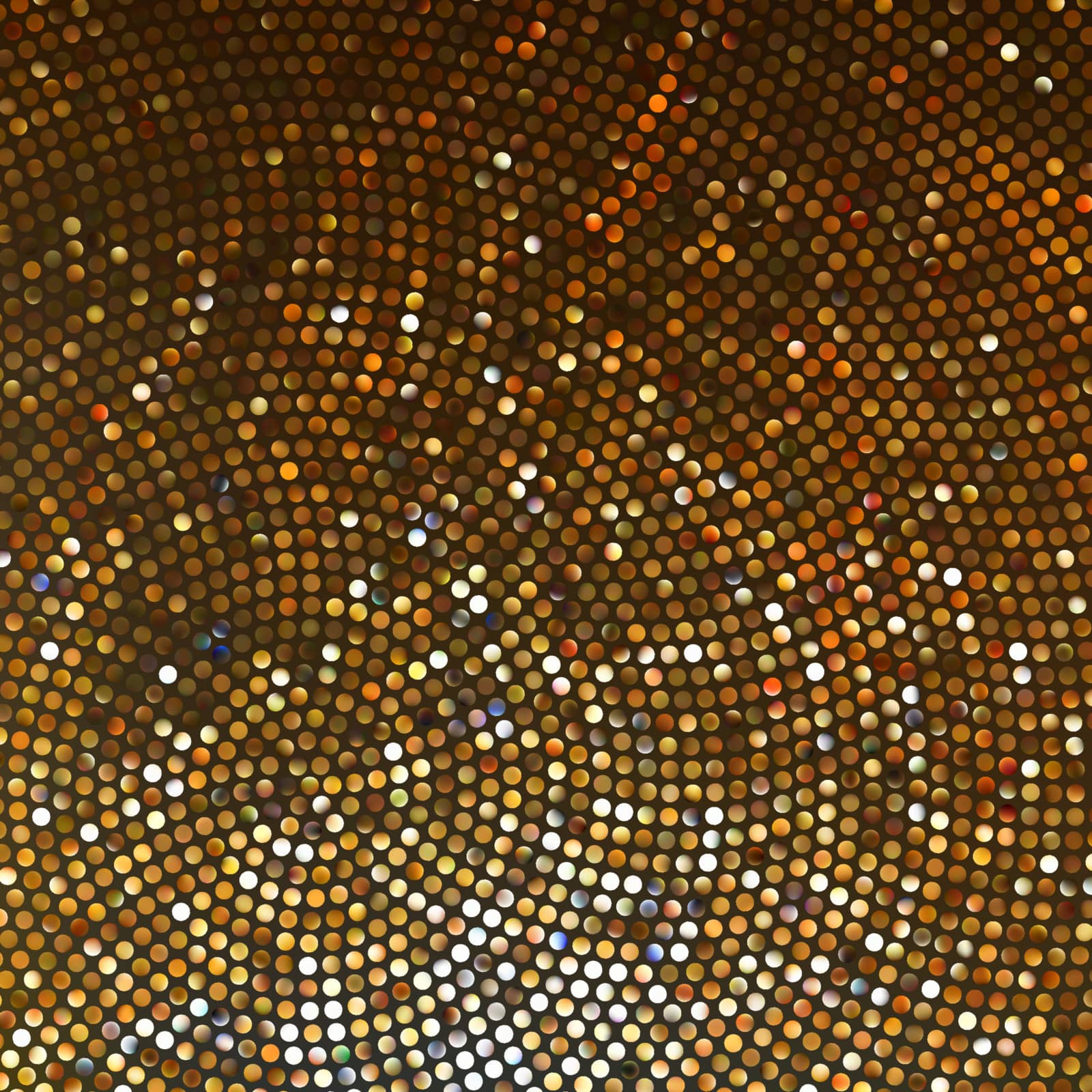Abstract rounded gold mosaic background. EPS8. To see similar visit my portfolio