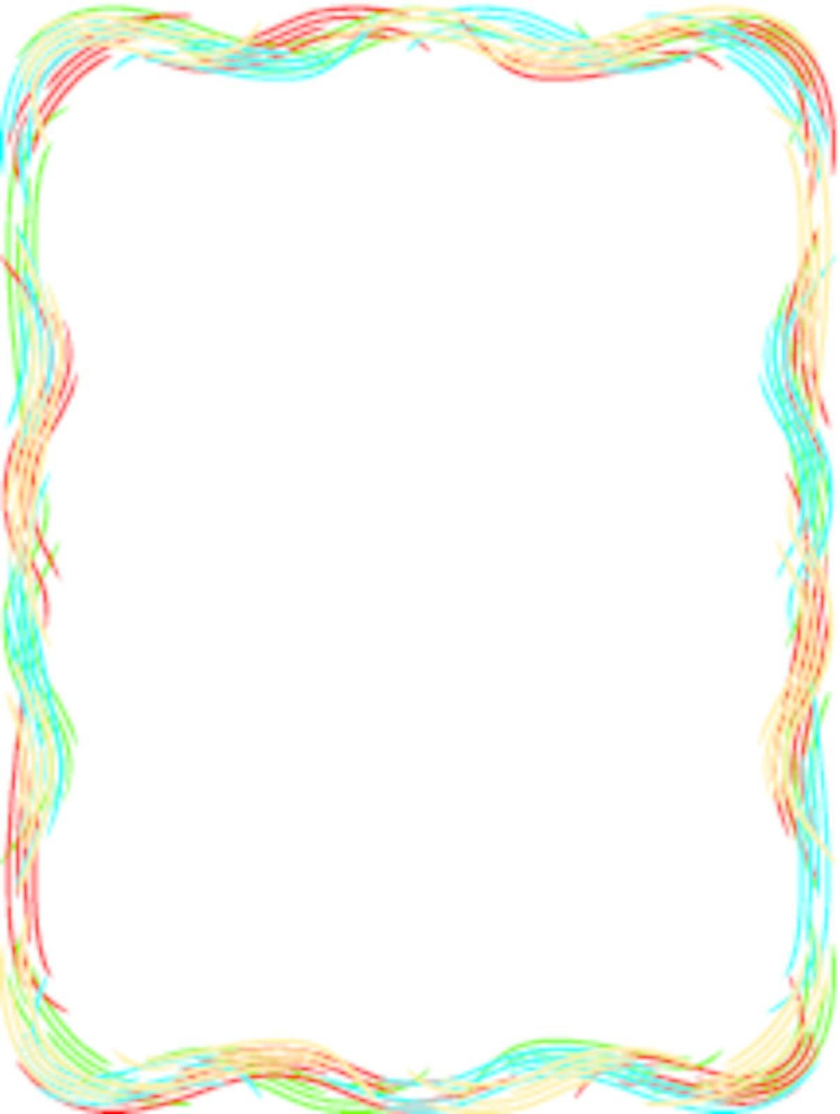 The drawn framework consisting of lines of different colours