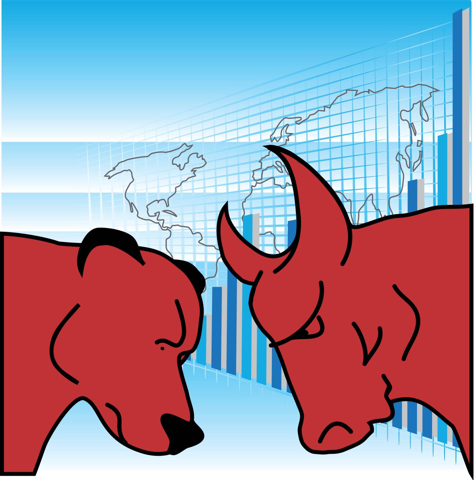 symbols to exchange trade bear and bull