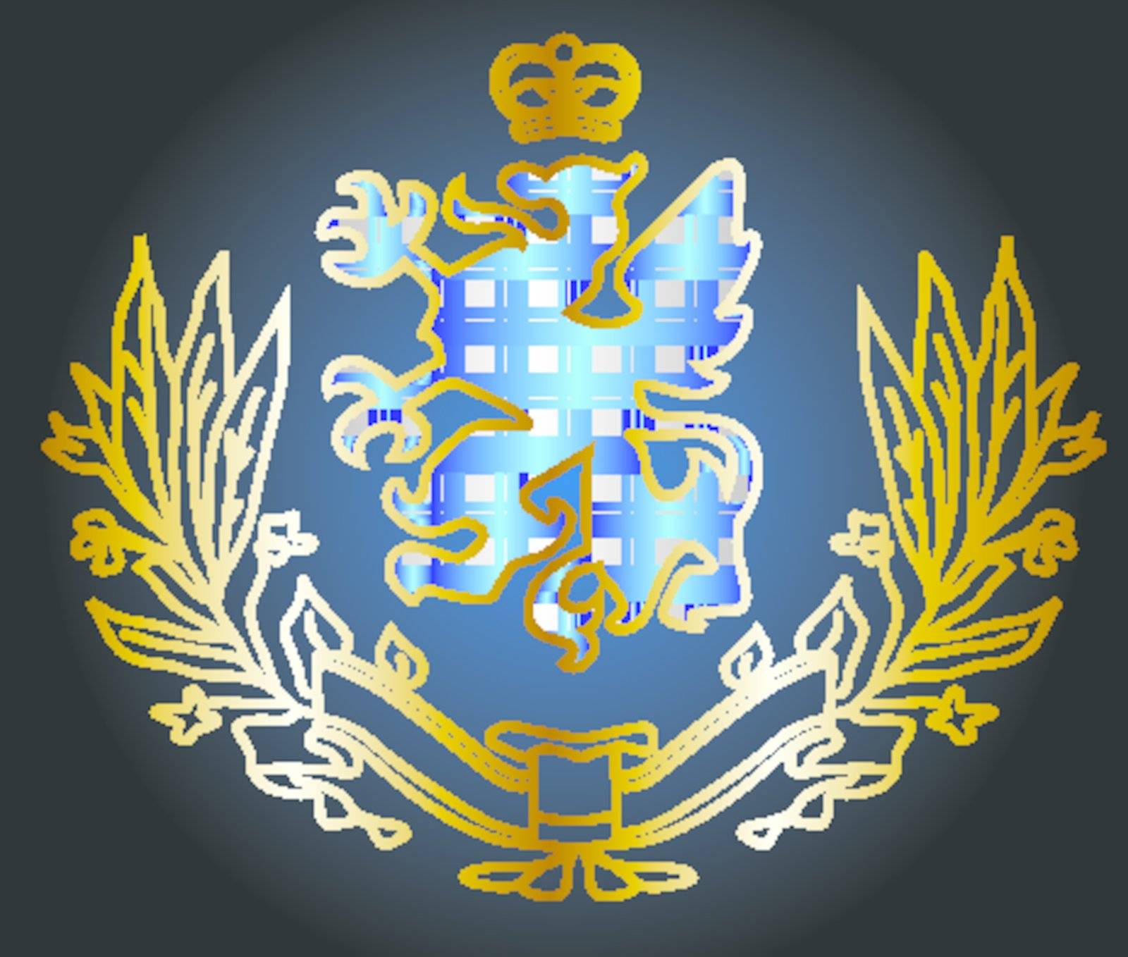 heraldic  eagle emblem by catchmybreath