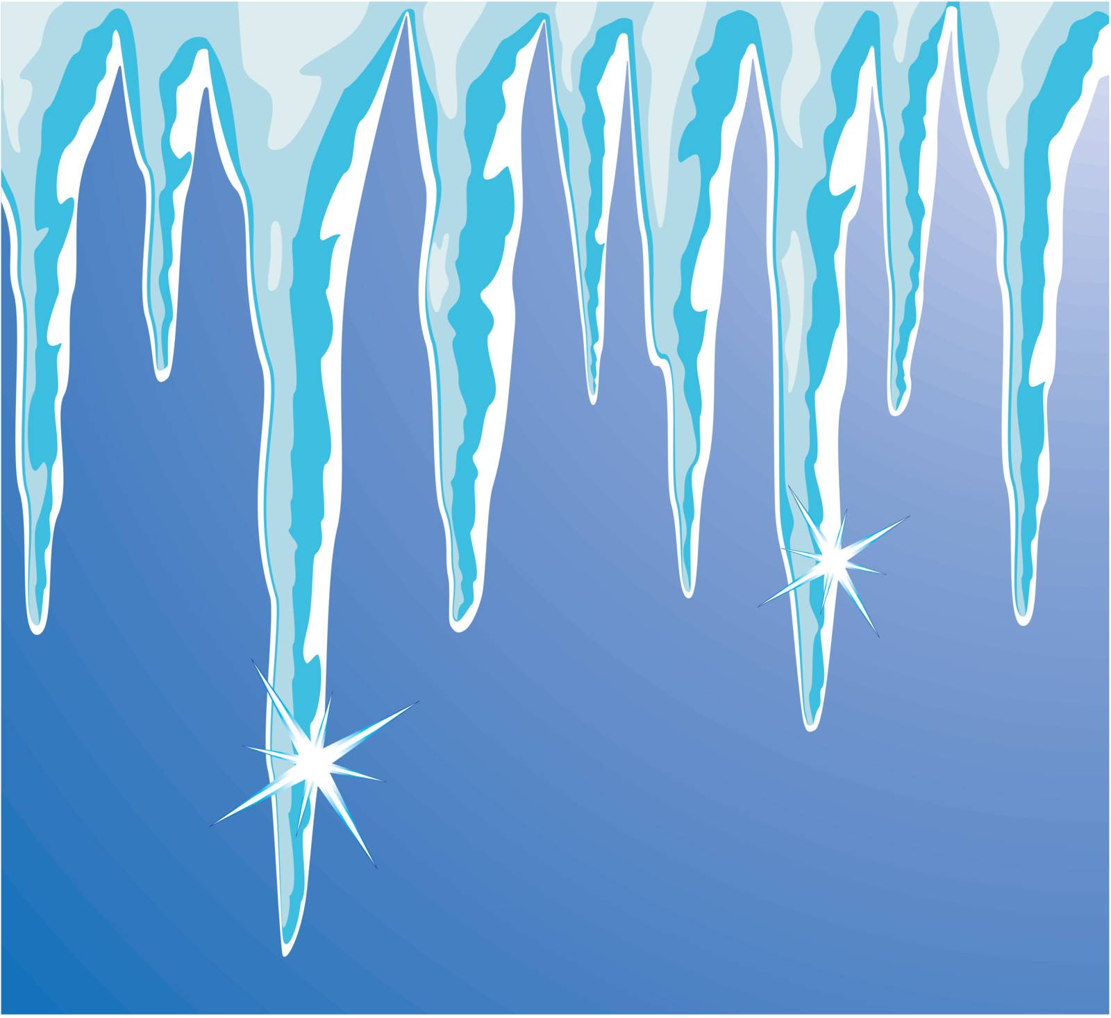 vector shiny icicles by freesoulproduction