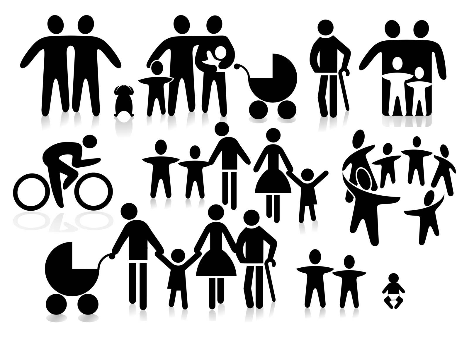 family pictogram by scusi