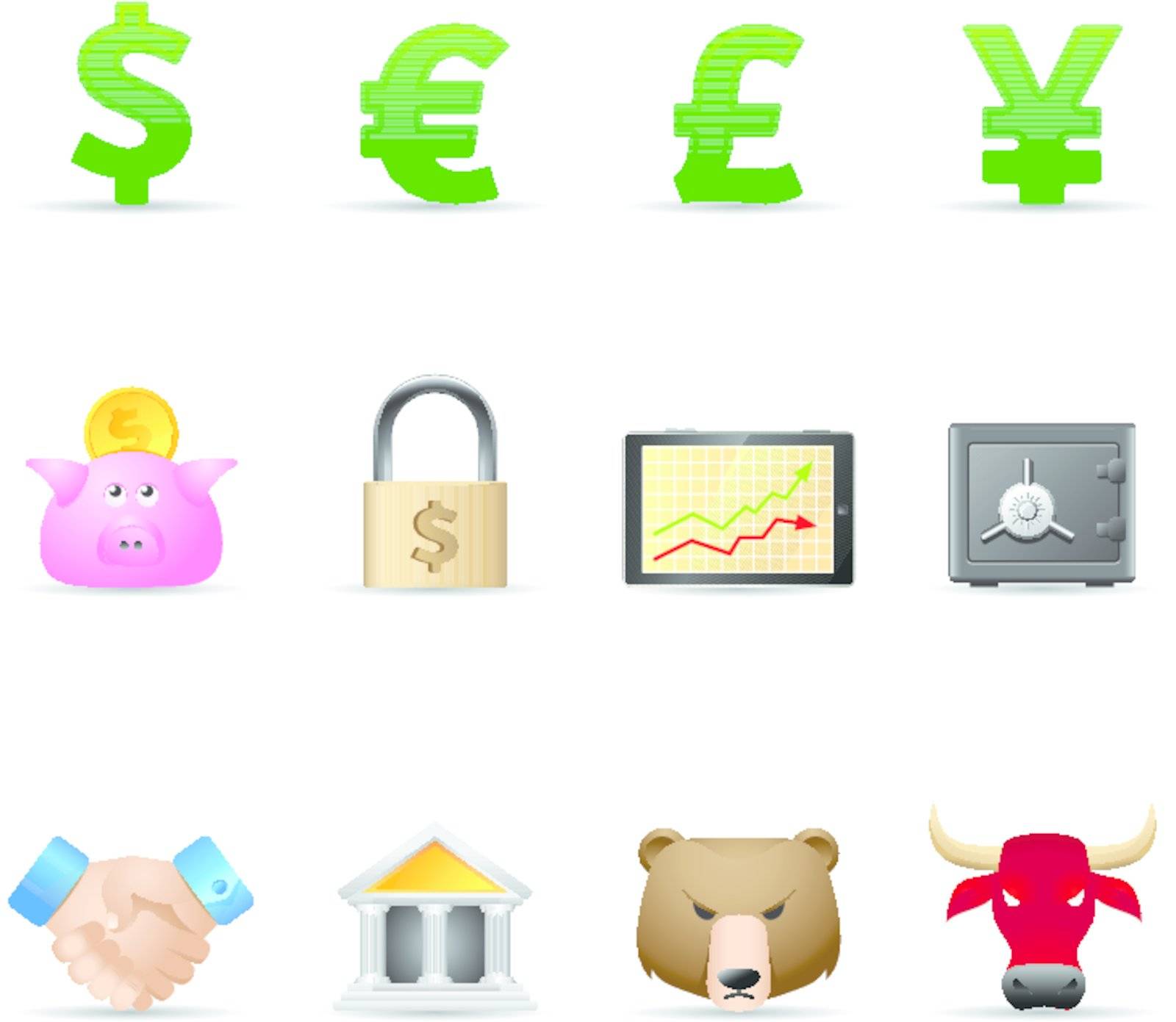 Web Icons - Finance by puruan