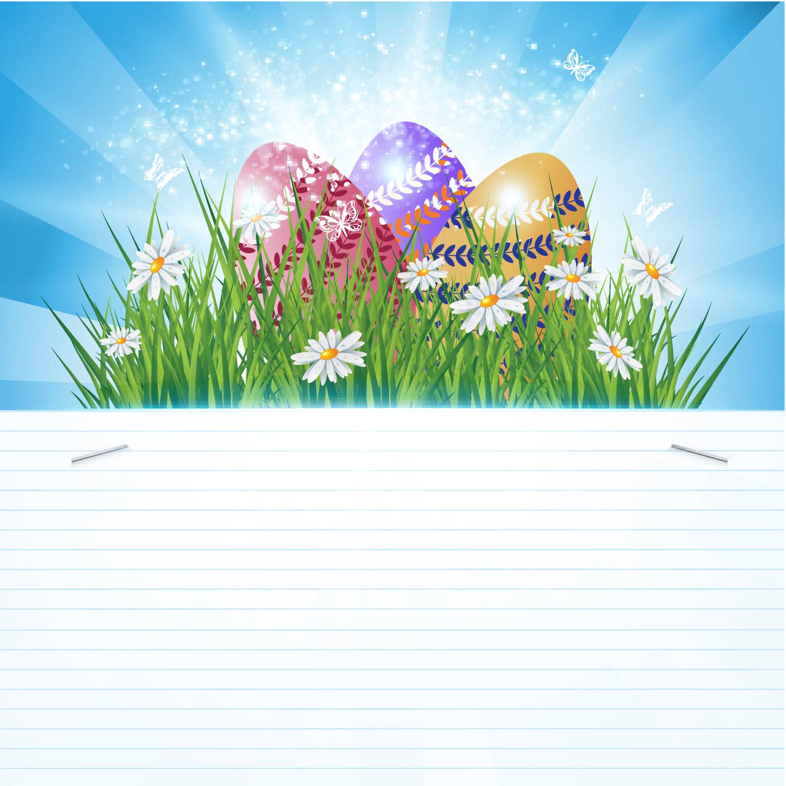 Easter greeting card by milinz