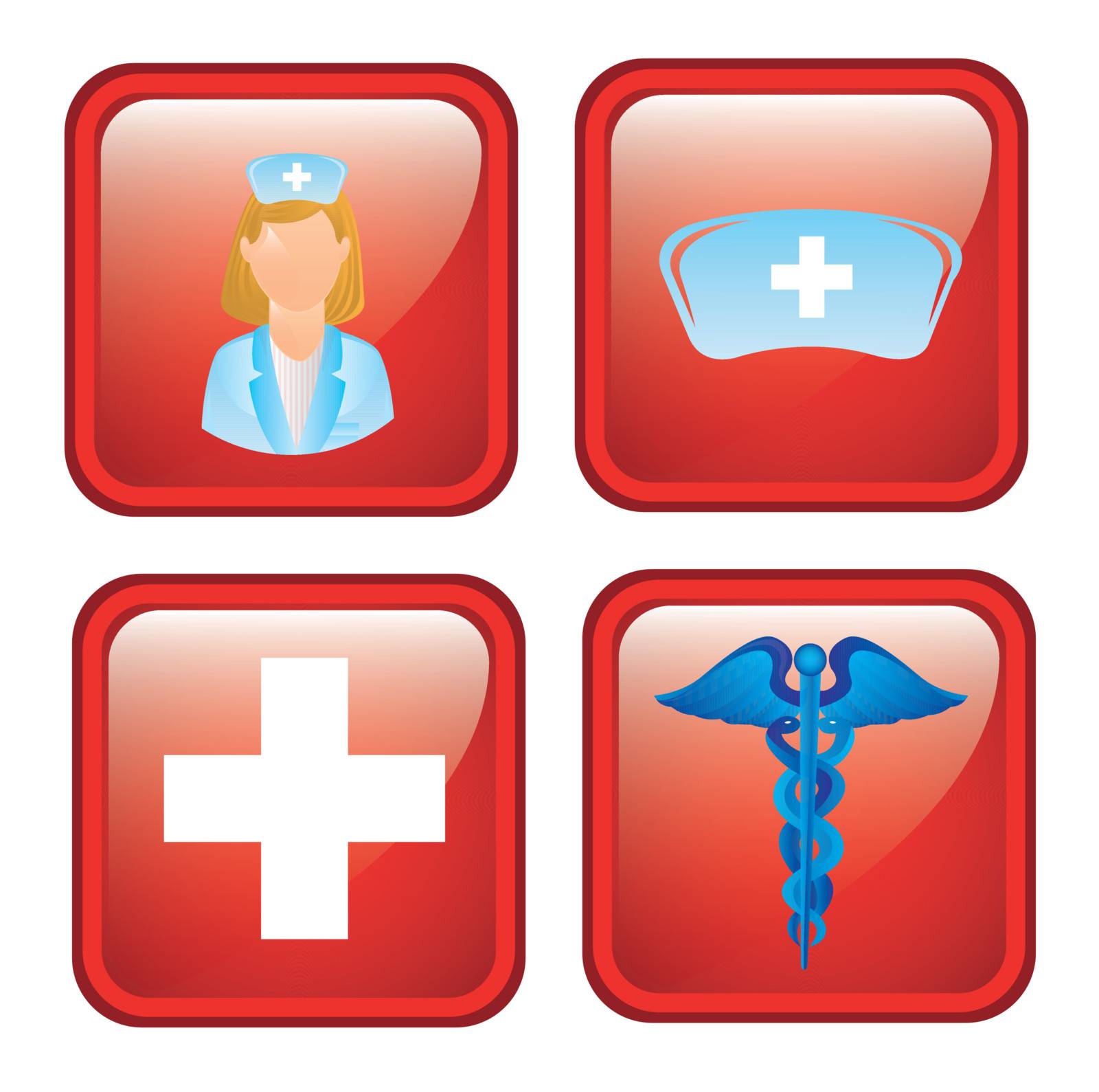 Health icons over black background vector illustration