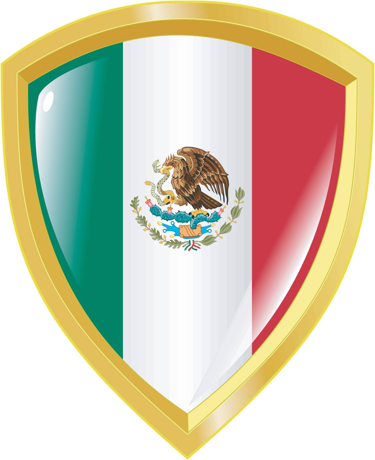 emblem of Mexico by Perysty