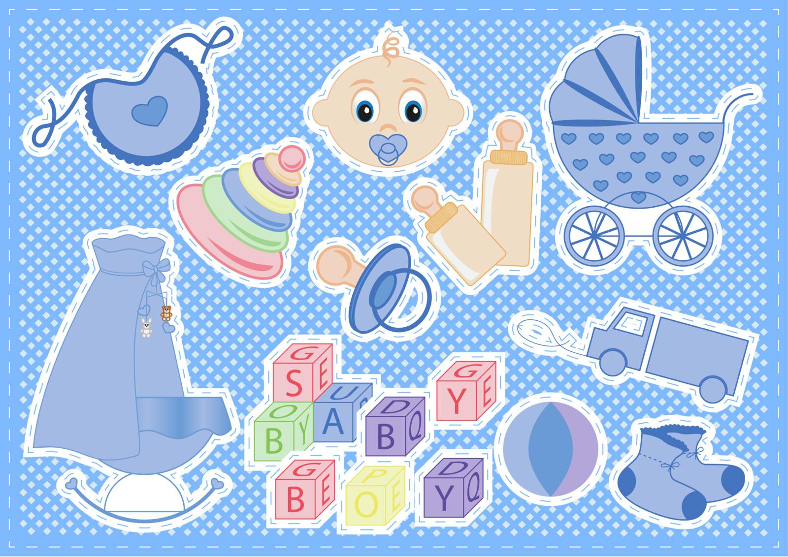 baby boy items by rodakm