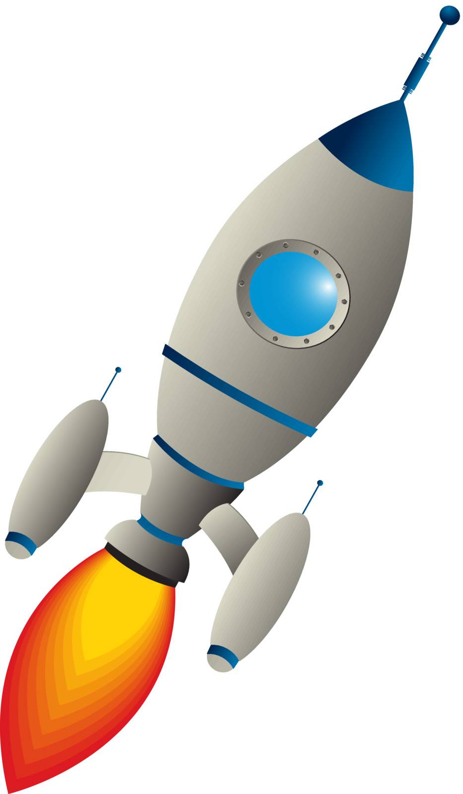 Clip art rocket by Lirch