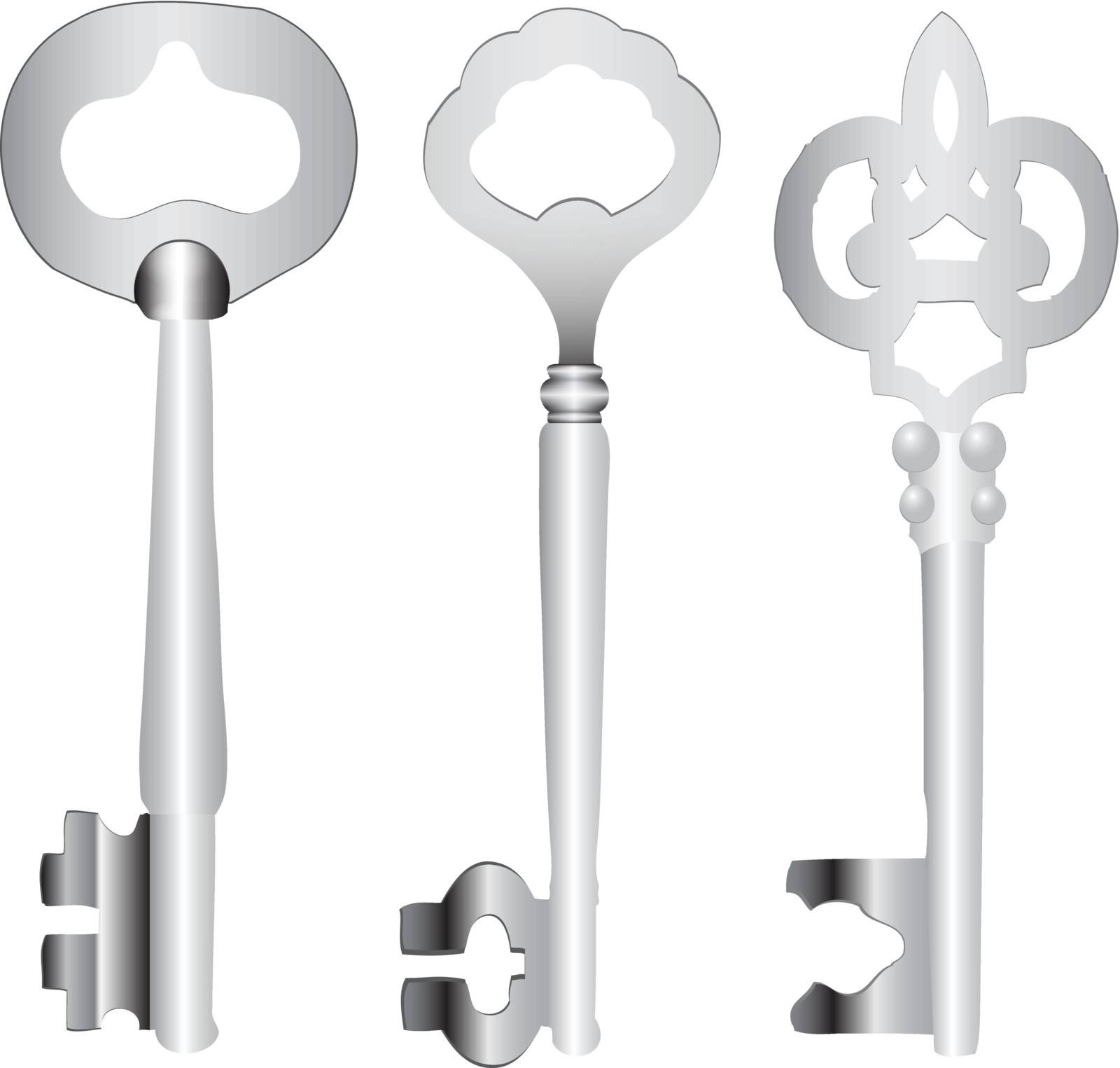 Antique keys by VIPDesignUSA