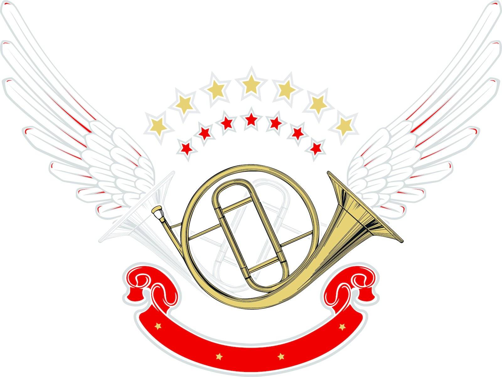 music wing emblem
