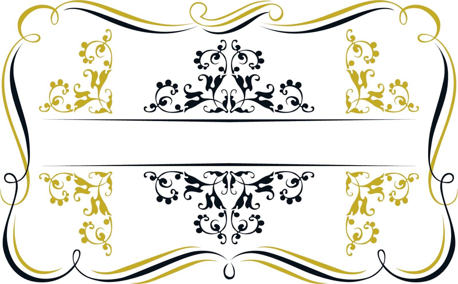 vintage ribbon emblem