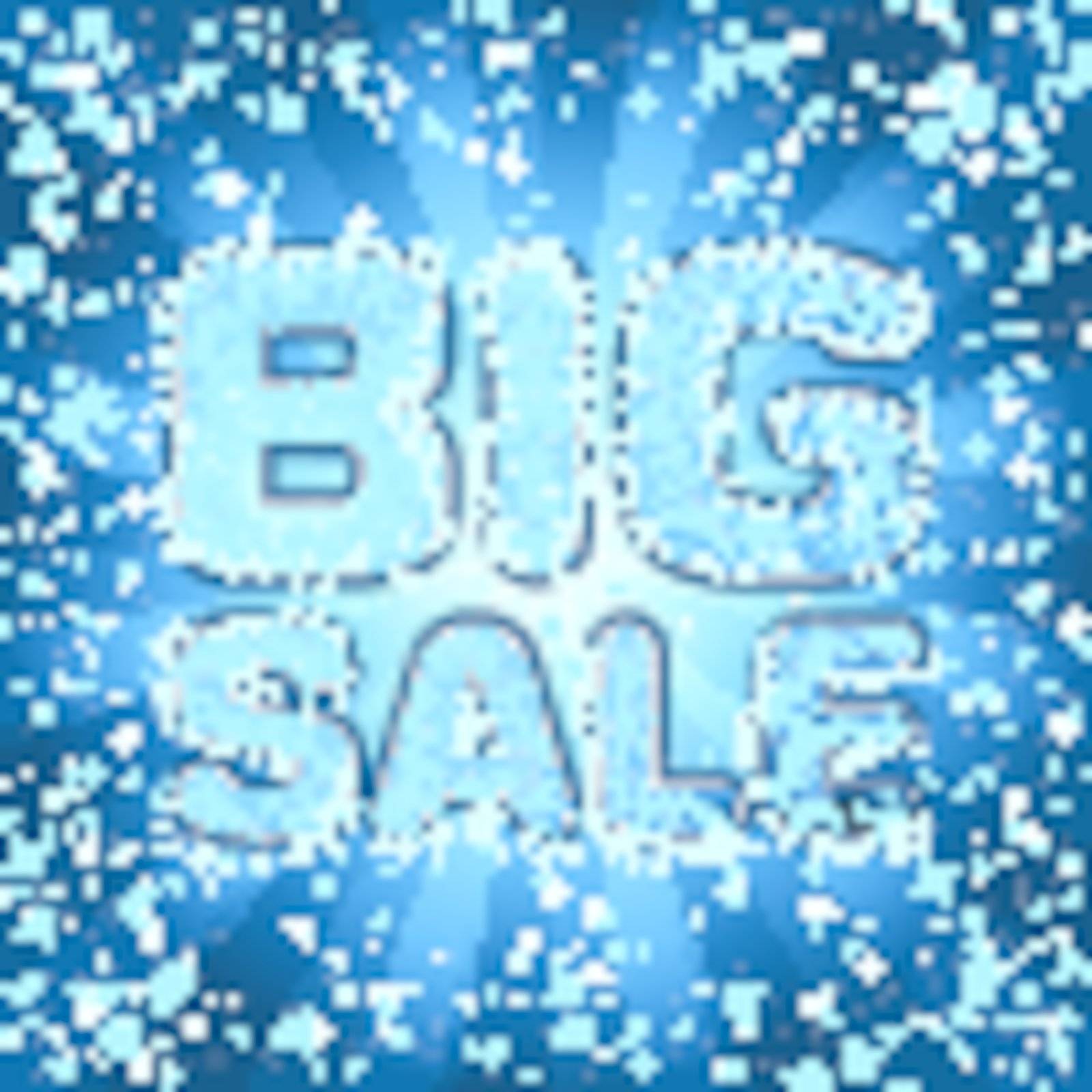 Big sale message. EPS 8 vector file included