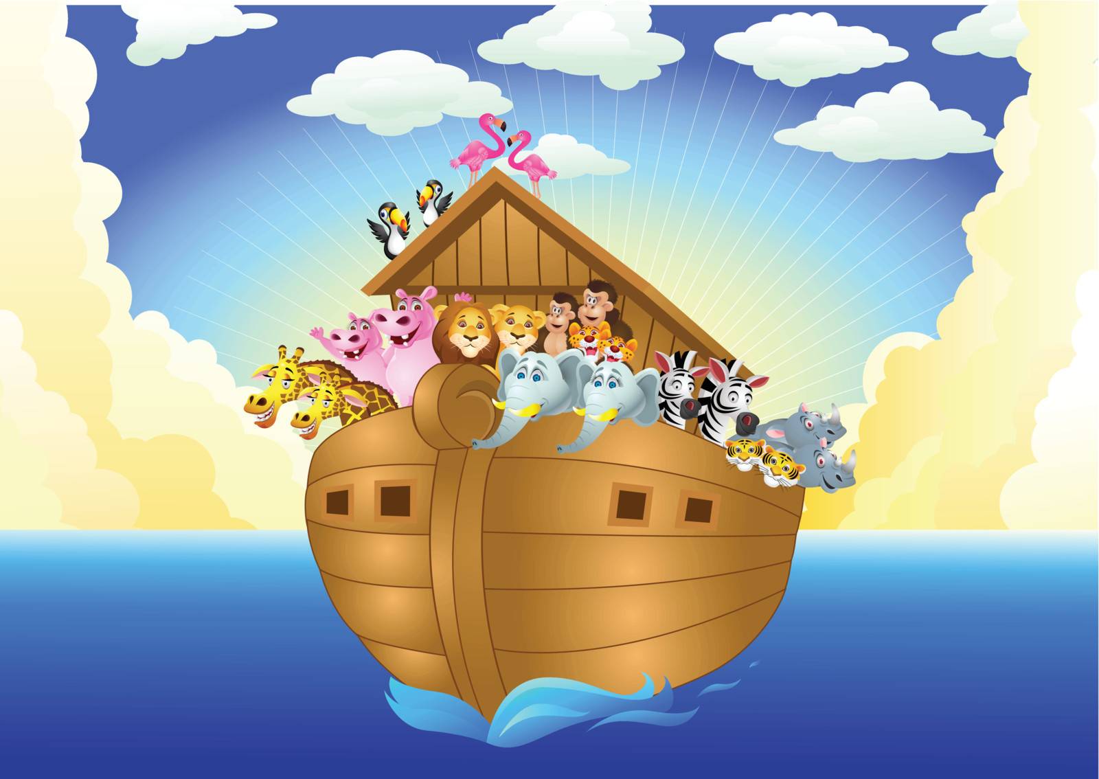 Noah ark by Matamu