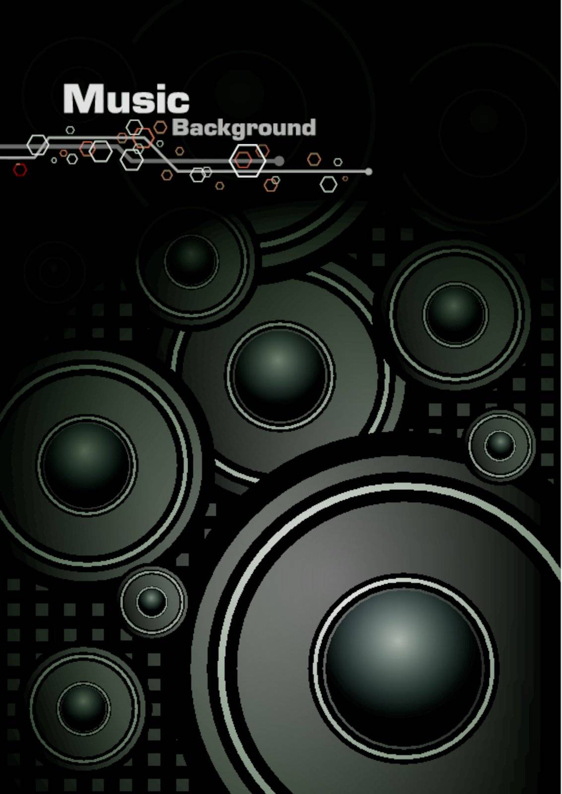 Music background design by Myimagine