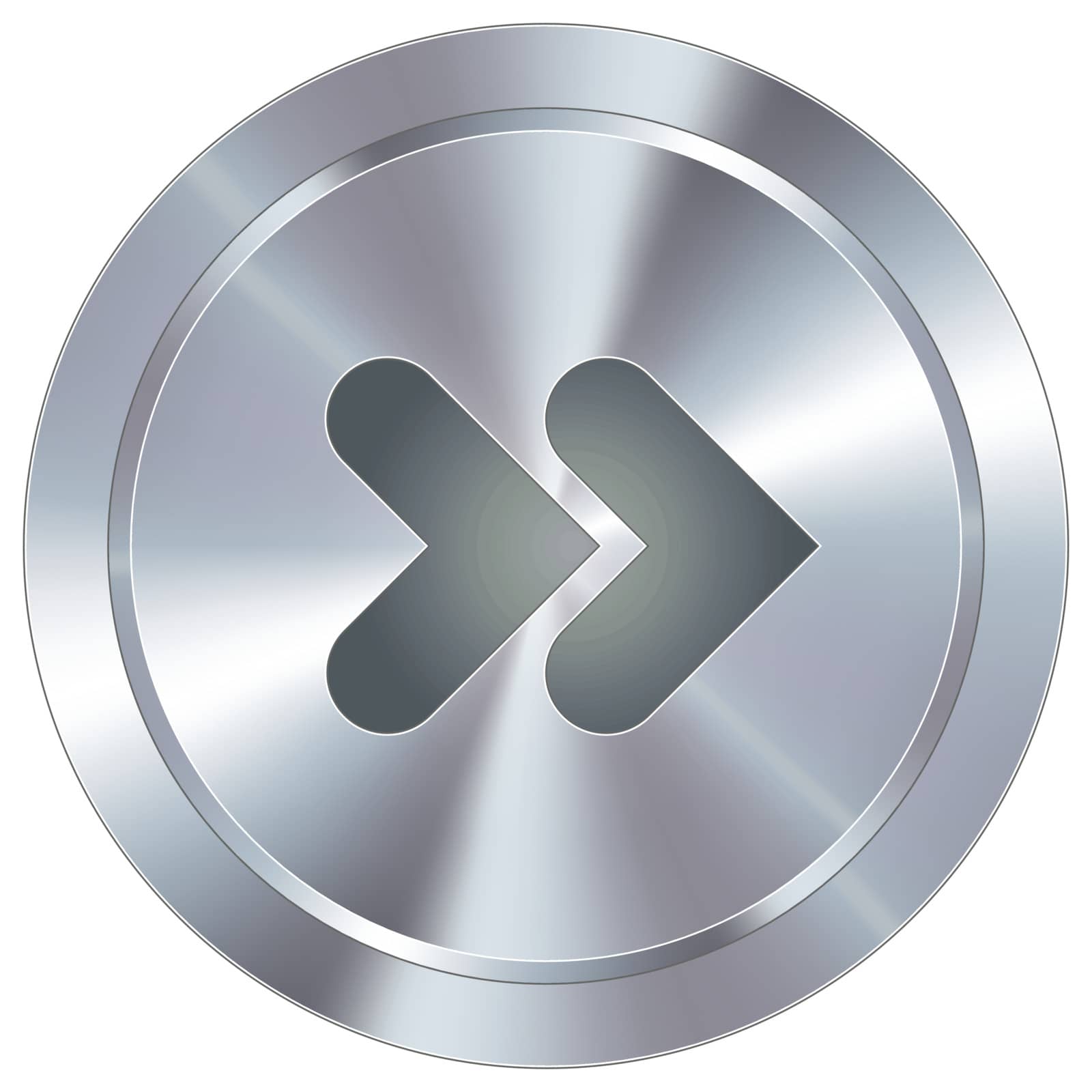 Forward media player industrial button by lhfgraphics