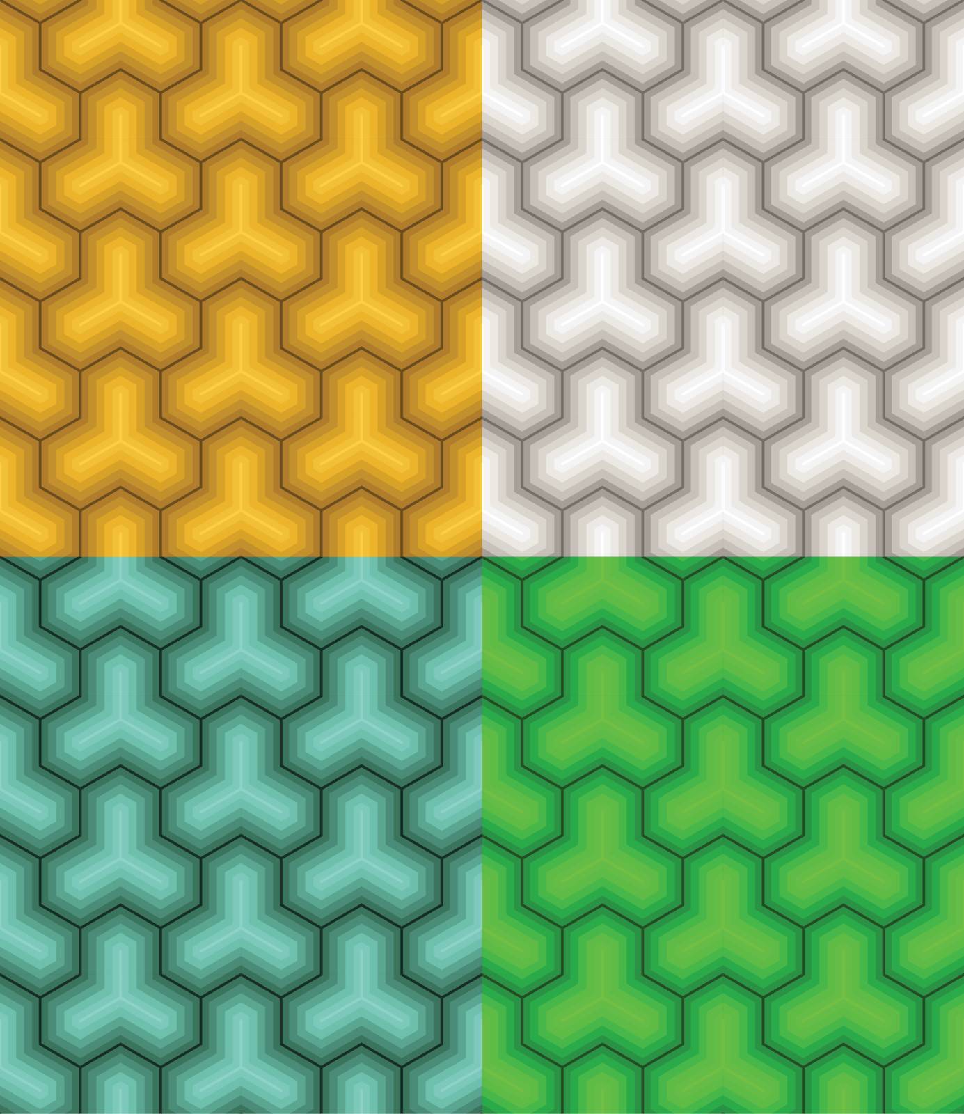 seamless a background - a pattern from scales in a vector