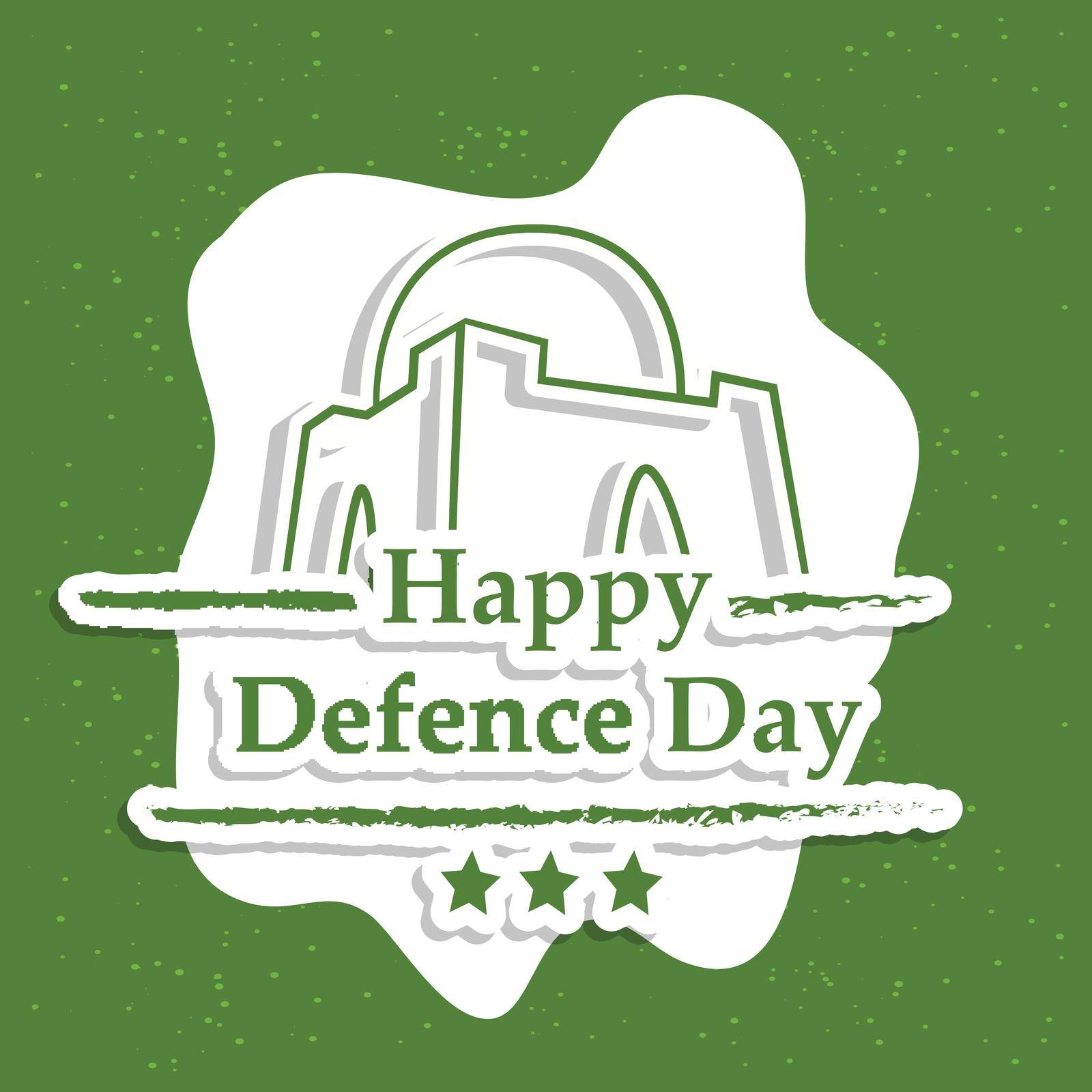 illustration of elements of Pakistan Defence Day Background