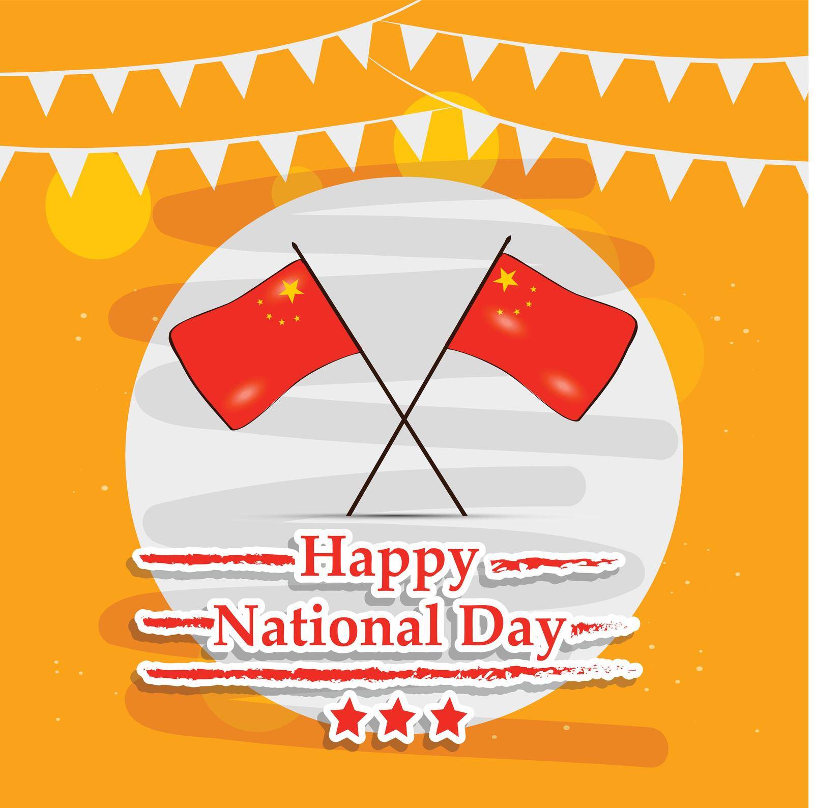 China National Day by vectorworld