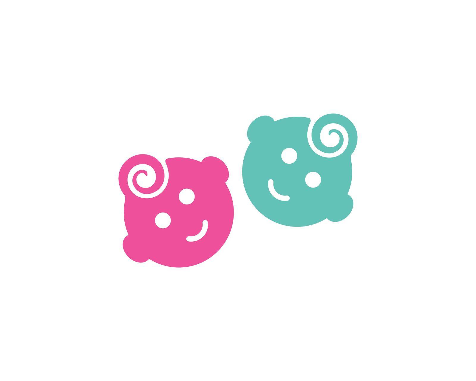 Baby care logo vector by awk