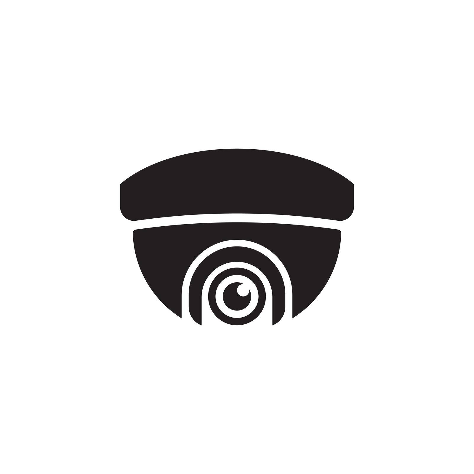 CCTV Vector icon design illustration by Elaelo