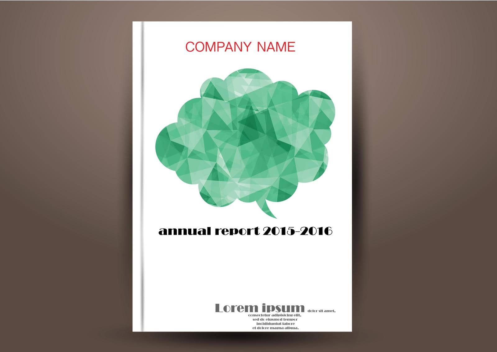 Cover Design template, annual report cover, flyer, presentation, brochure. Front page design layout template by Photographeeasia