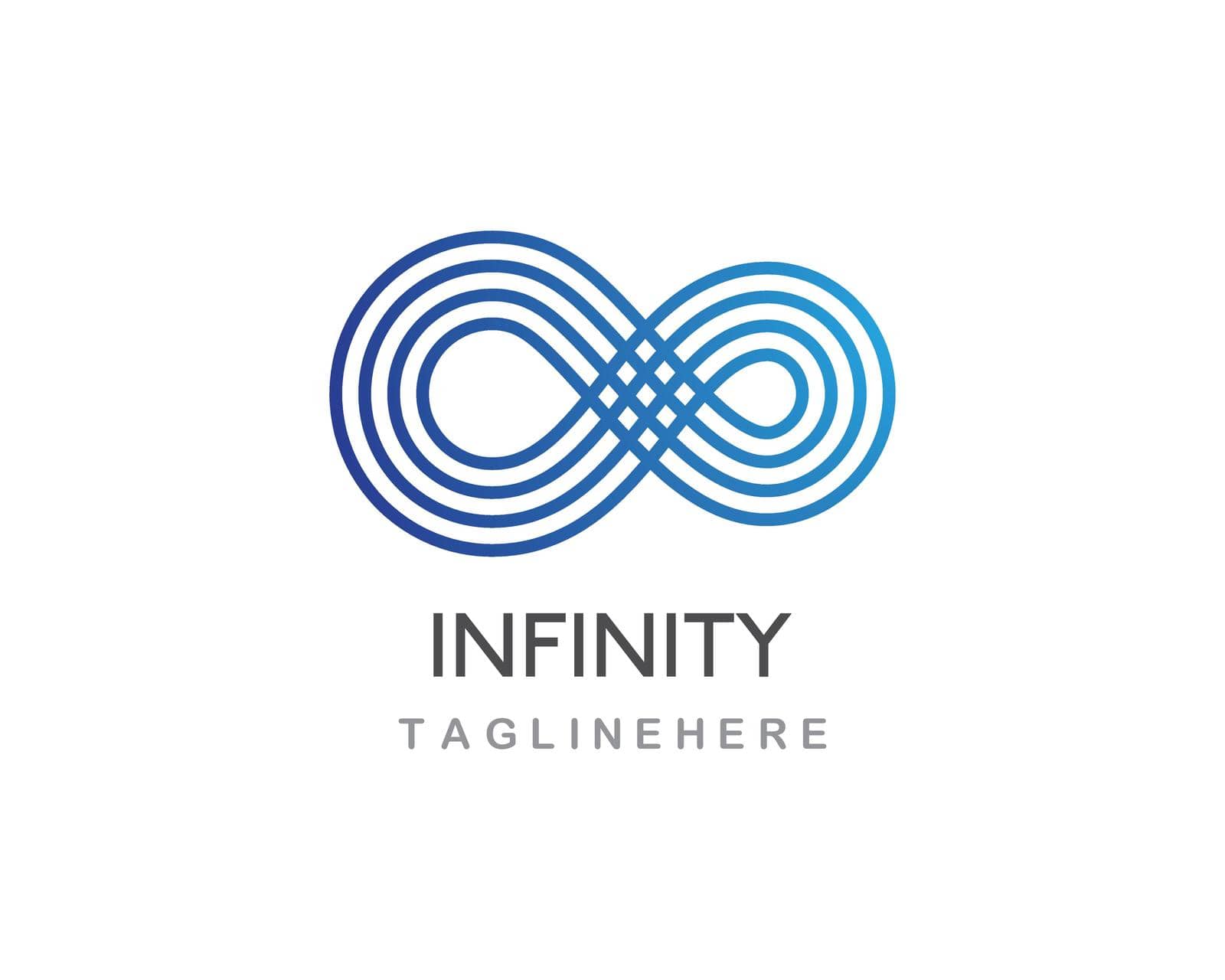 Infinity logo Vector by awk