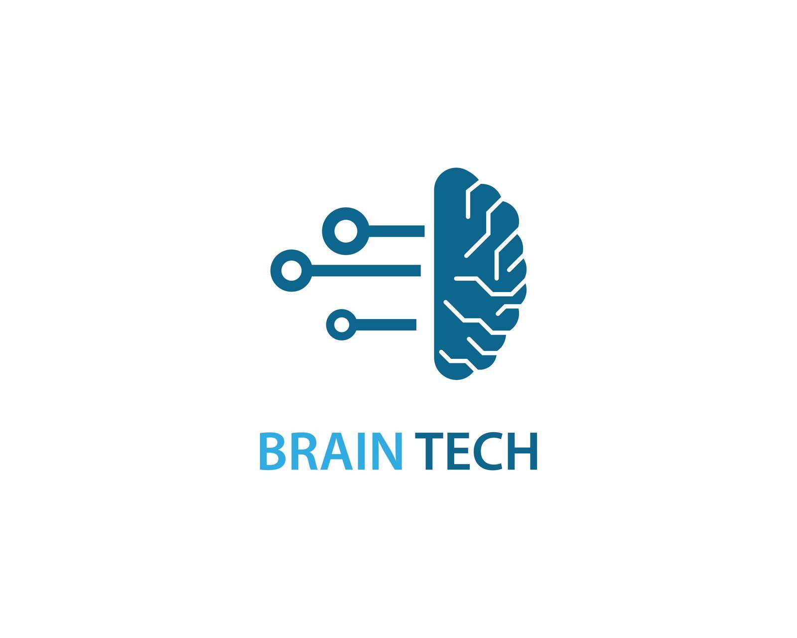 Brain Logo vector by awk