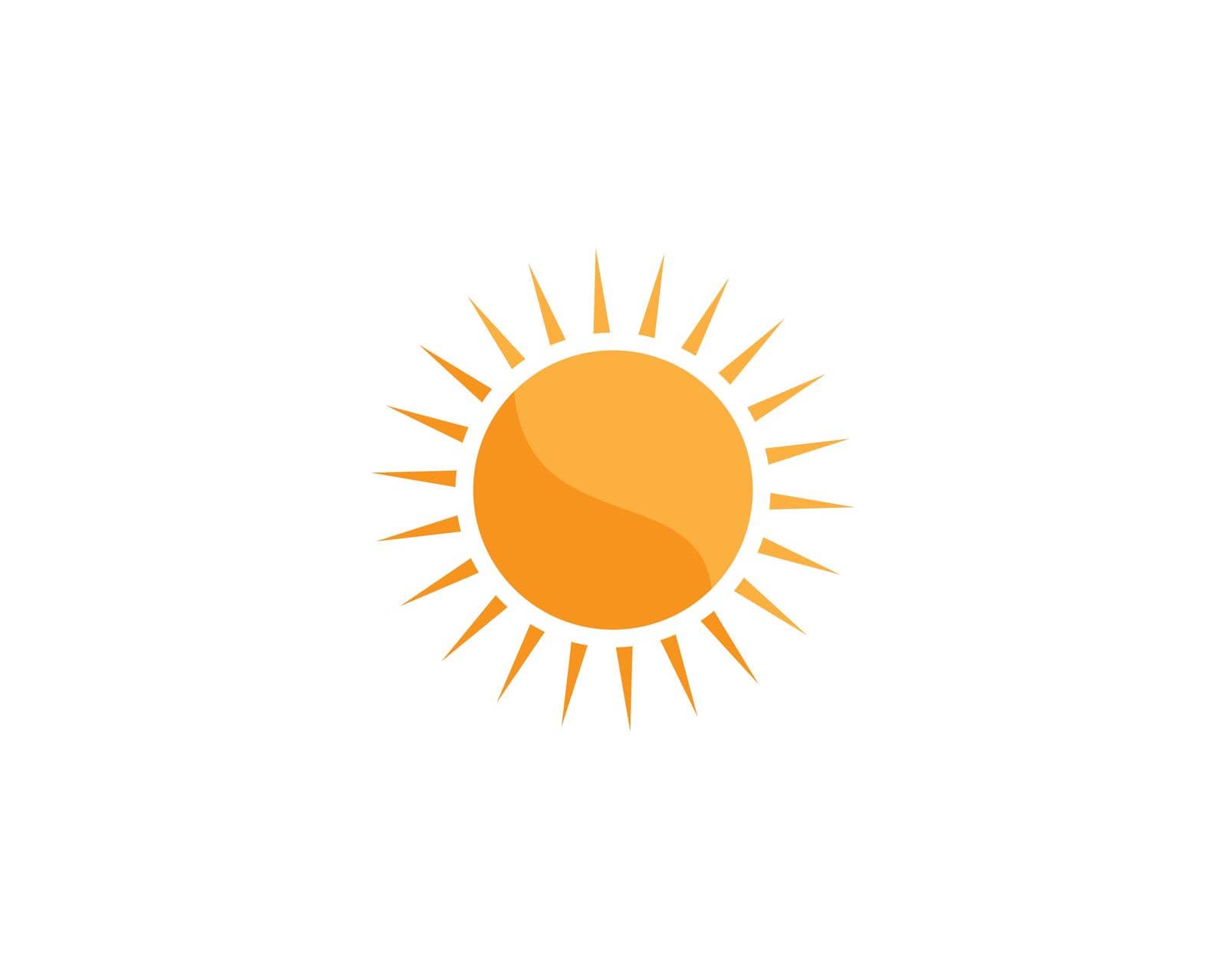 sun ilustration logo vector by awk