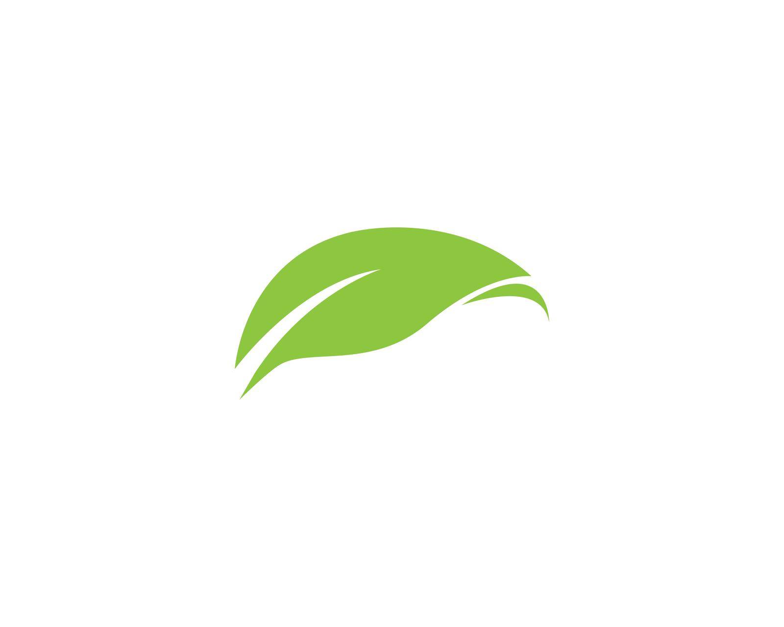 green leaf logo vector by awk