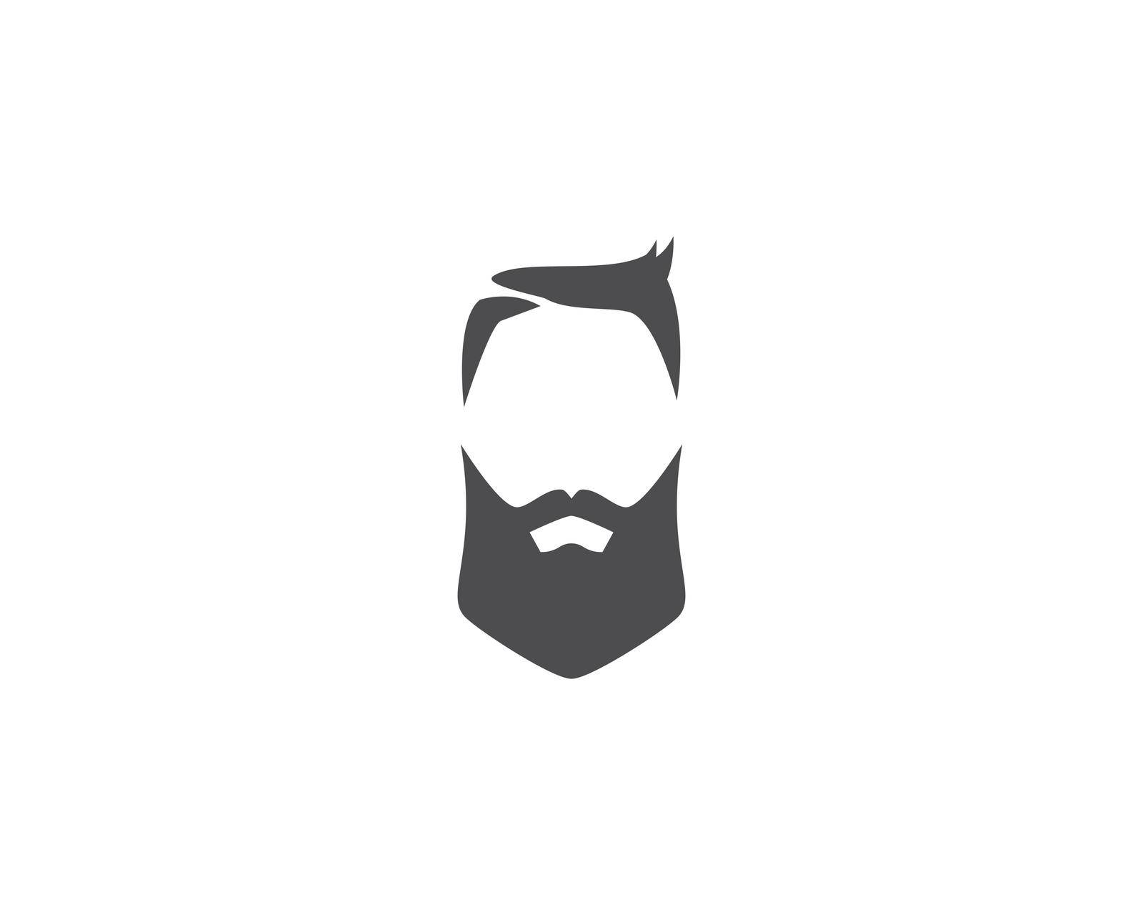 barber shop logo vector by awk