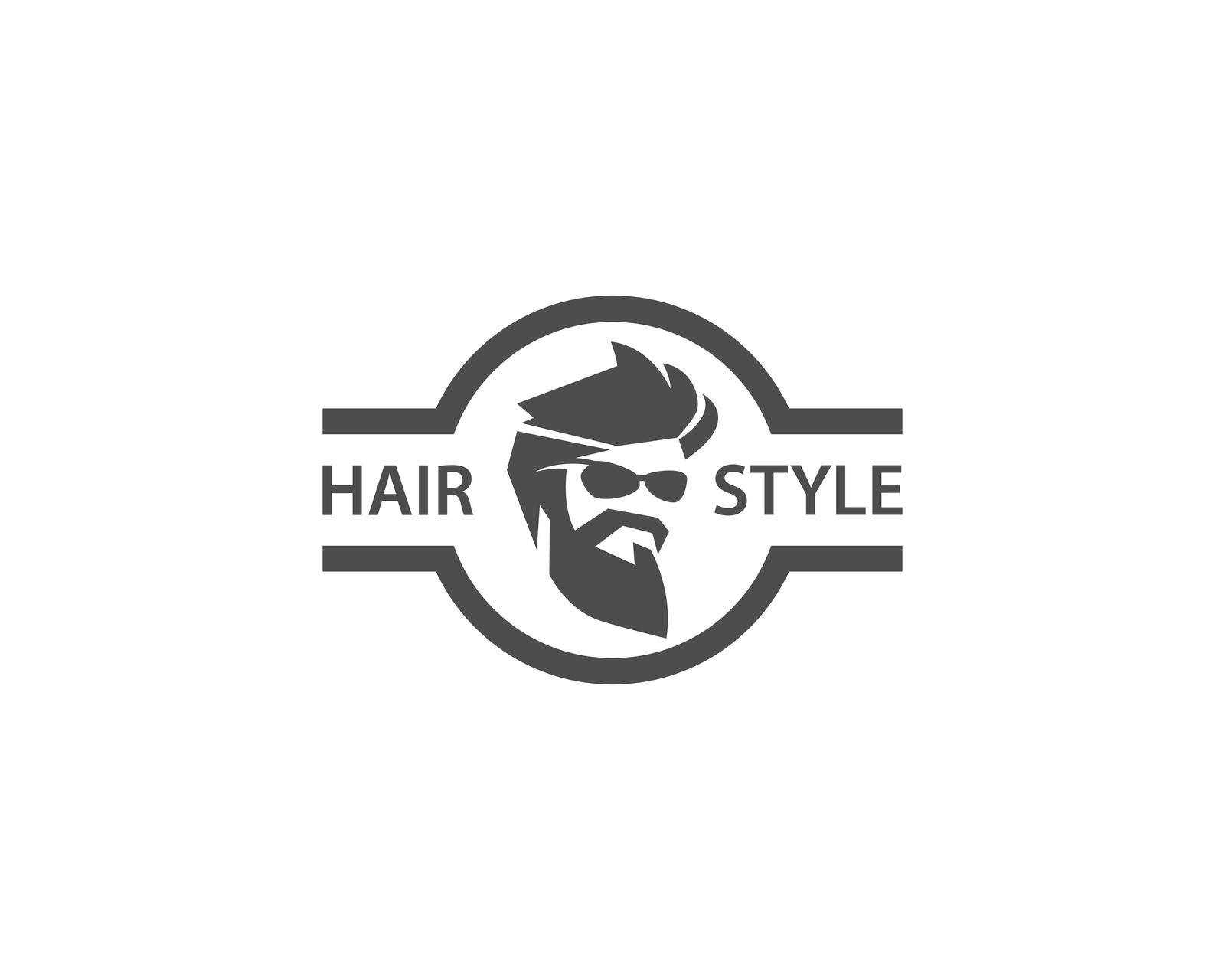 Barber shop logo vector by awk