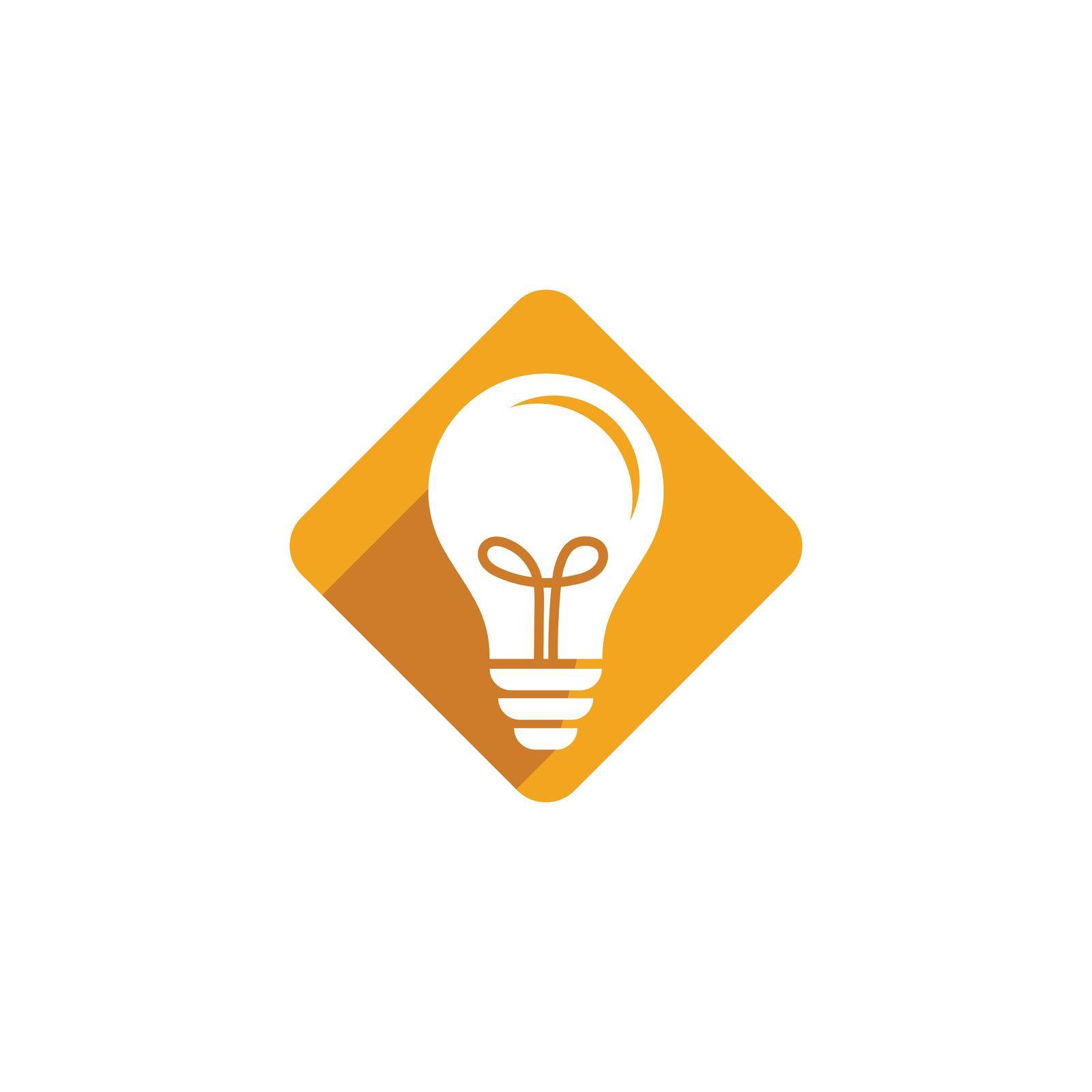 Bulb logo vector by awk