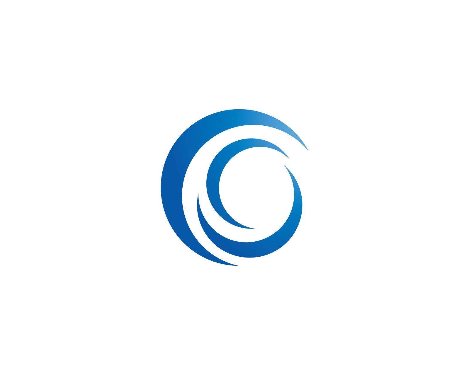 Water wave Logo Template by kosasihindra55