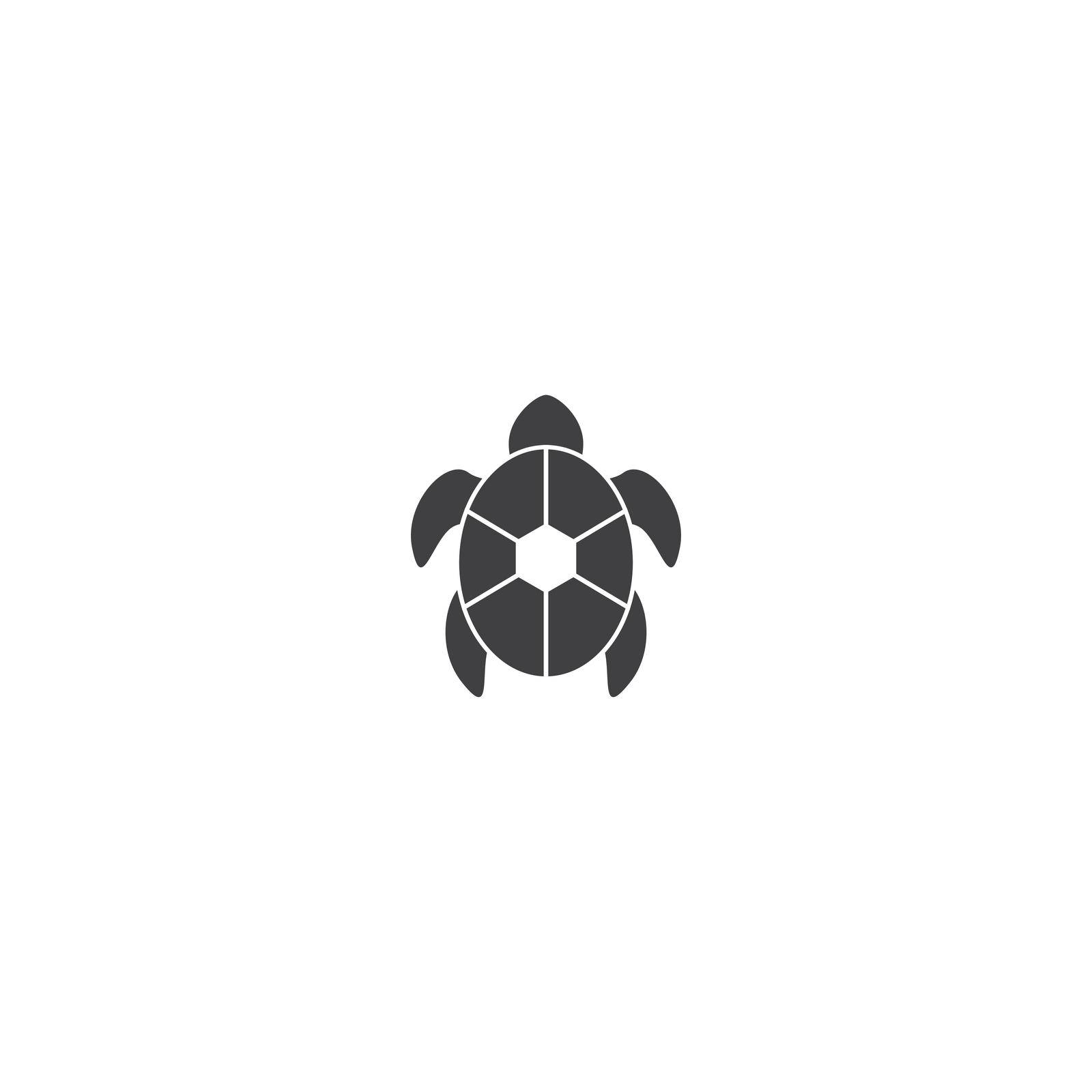 Turtle logo vector illustration design