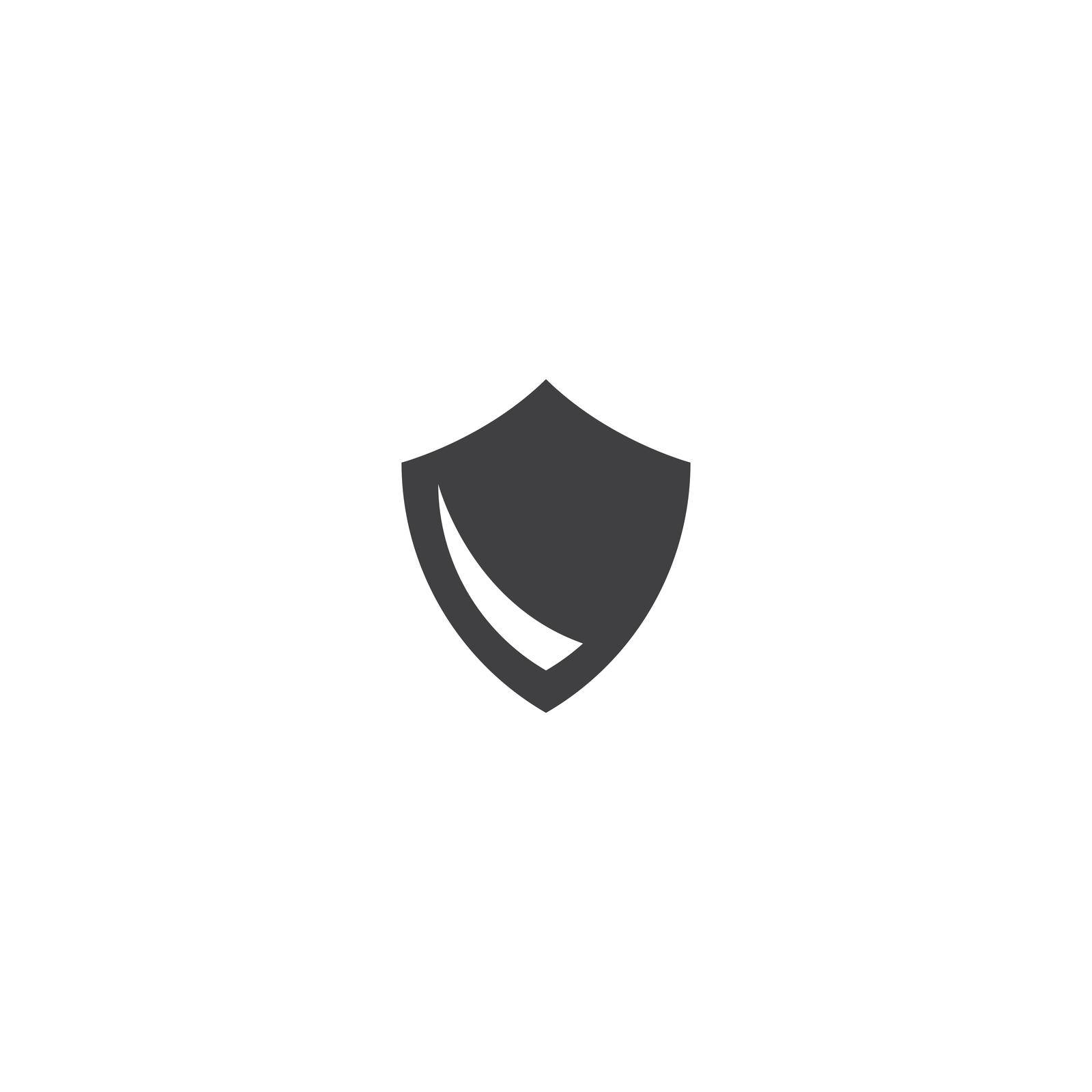 Shield logo template vector illustration