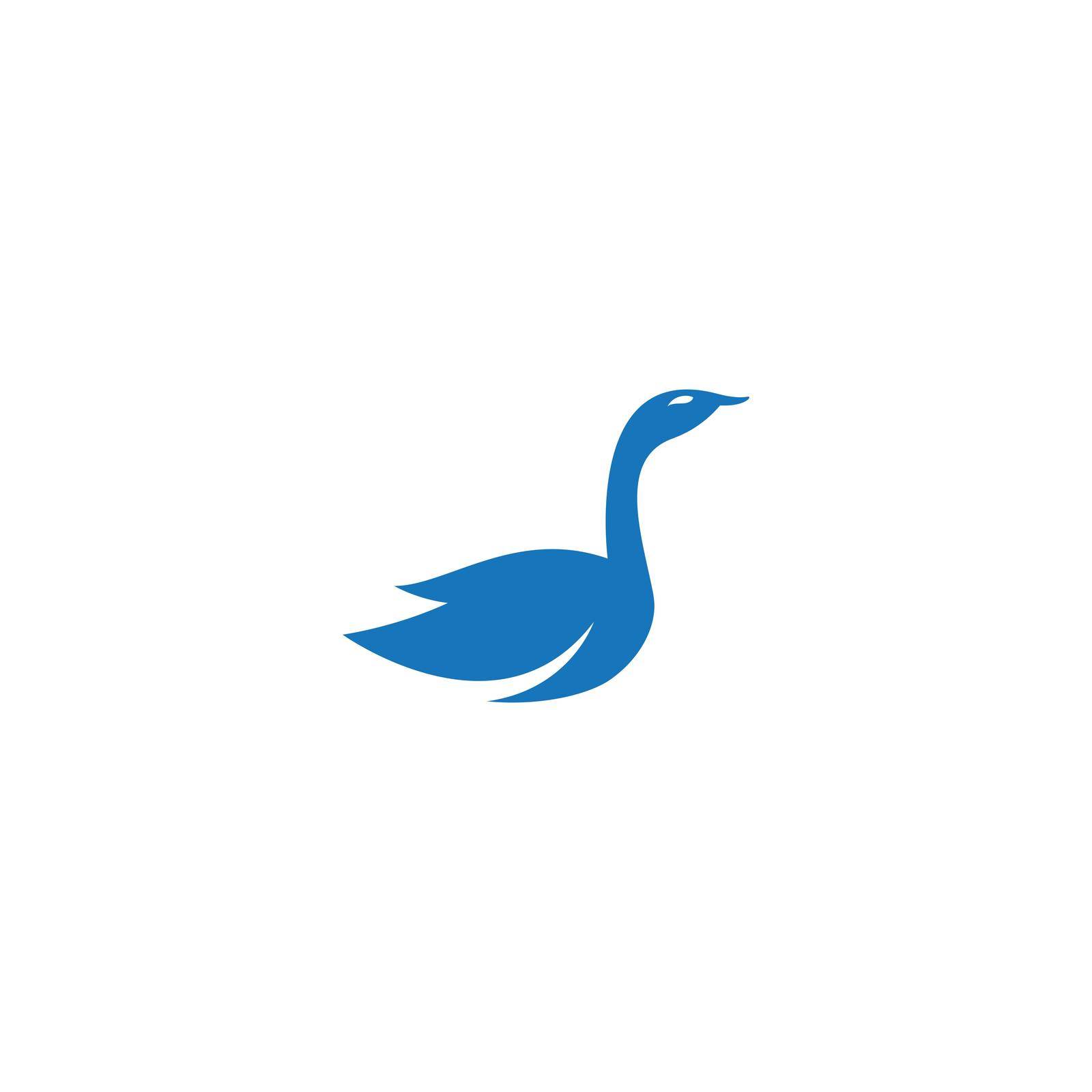 Swan logo by awk