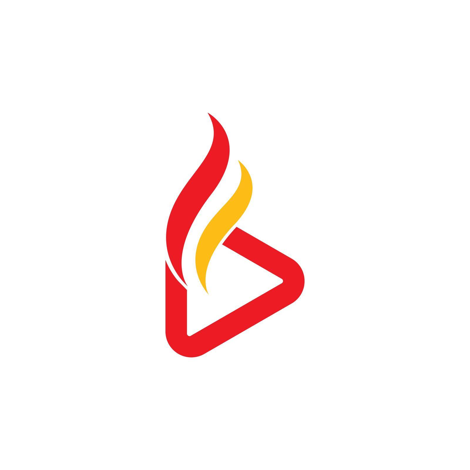 Hot Play logo Vector icon template