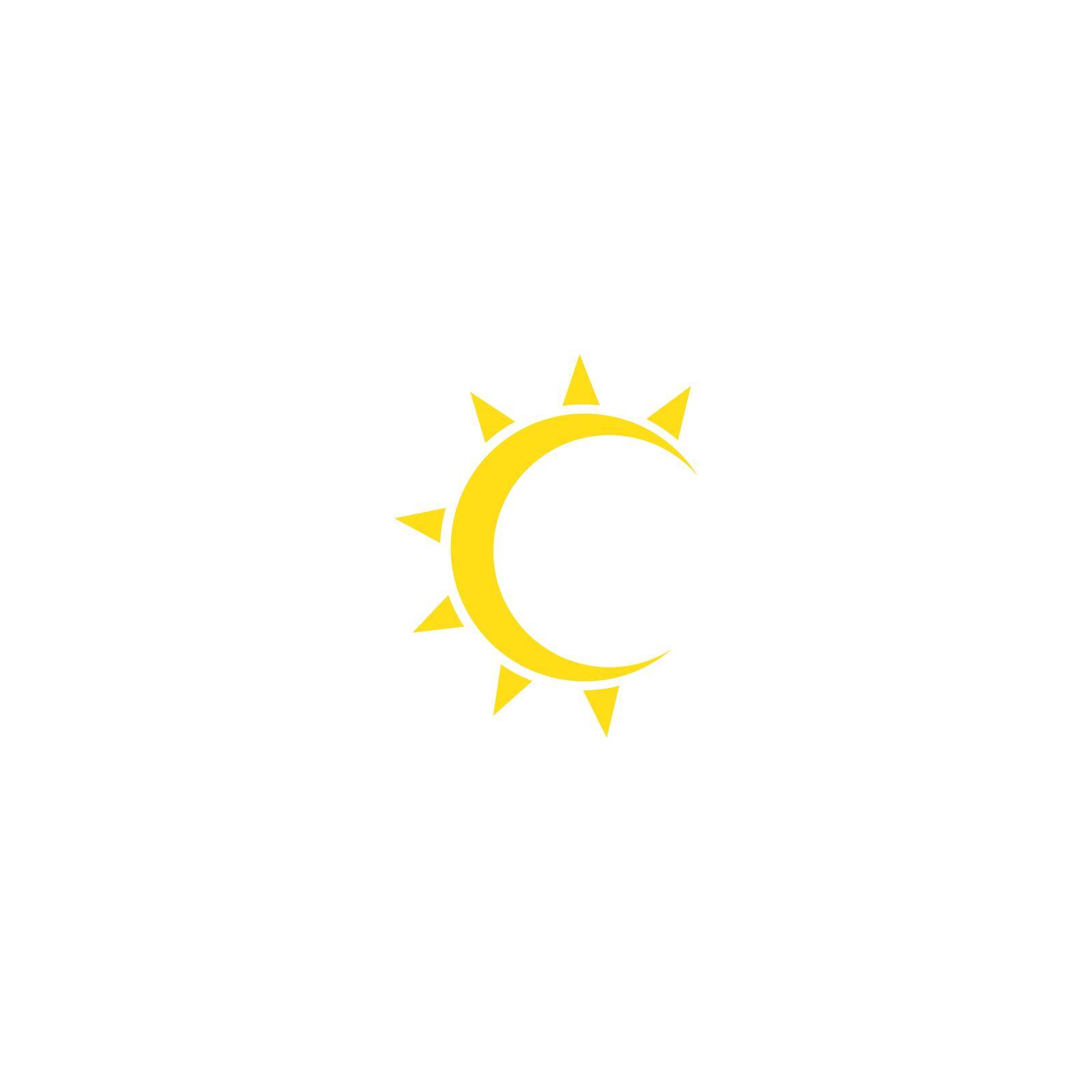 sun illustration logo vector by awk