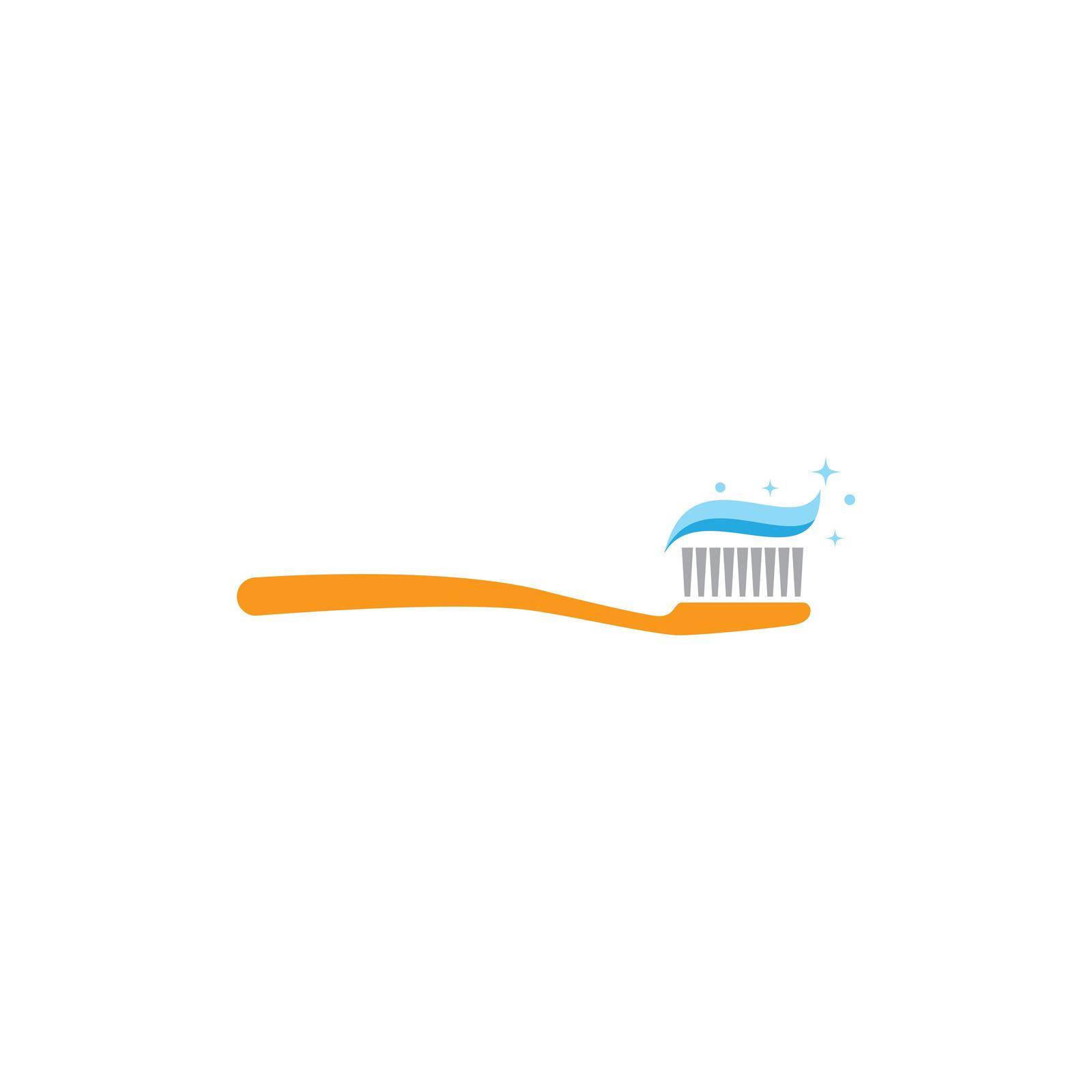 Tooth brush paste logo by awk